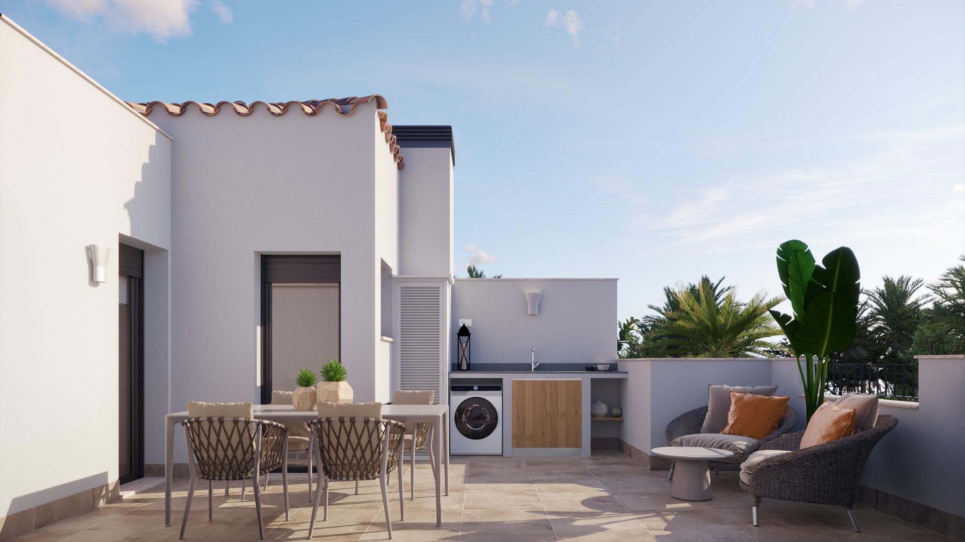 New Build - 2 Bedroom 2 Bathroom Town House in Torre Pacheco - Santa Rosalia pueblo  - Murcia