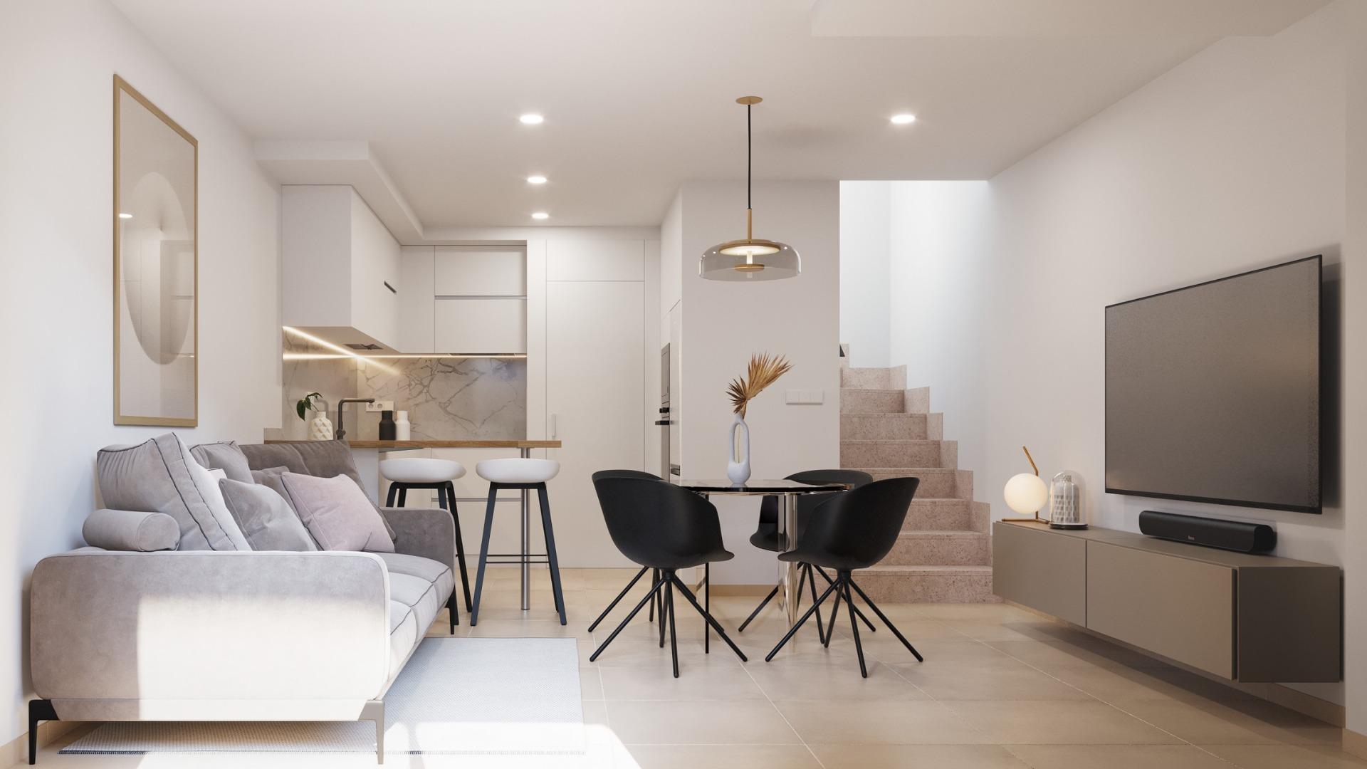 New Build - 2 Bedroom 2 Bathroom Town House in Torre Pacheco - Santa Rosalia pueblo  - Murcia