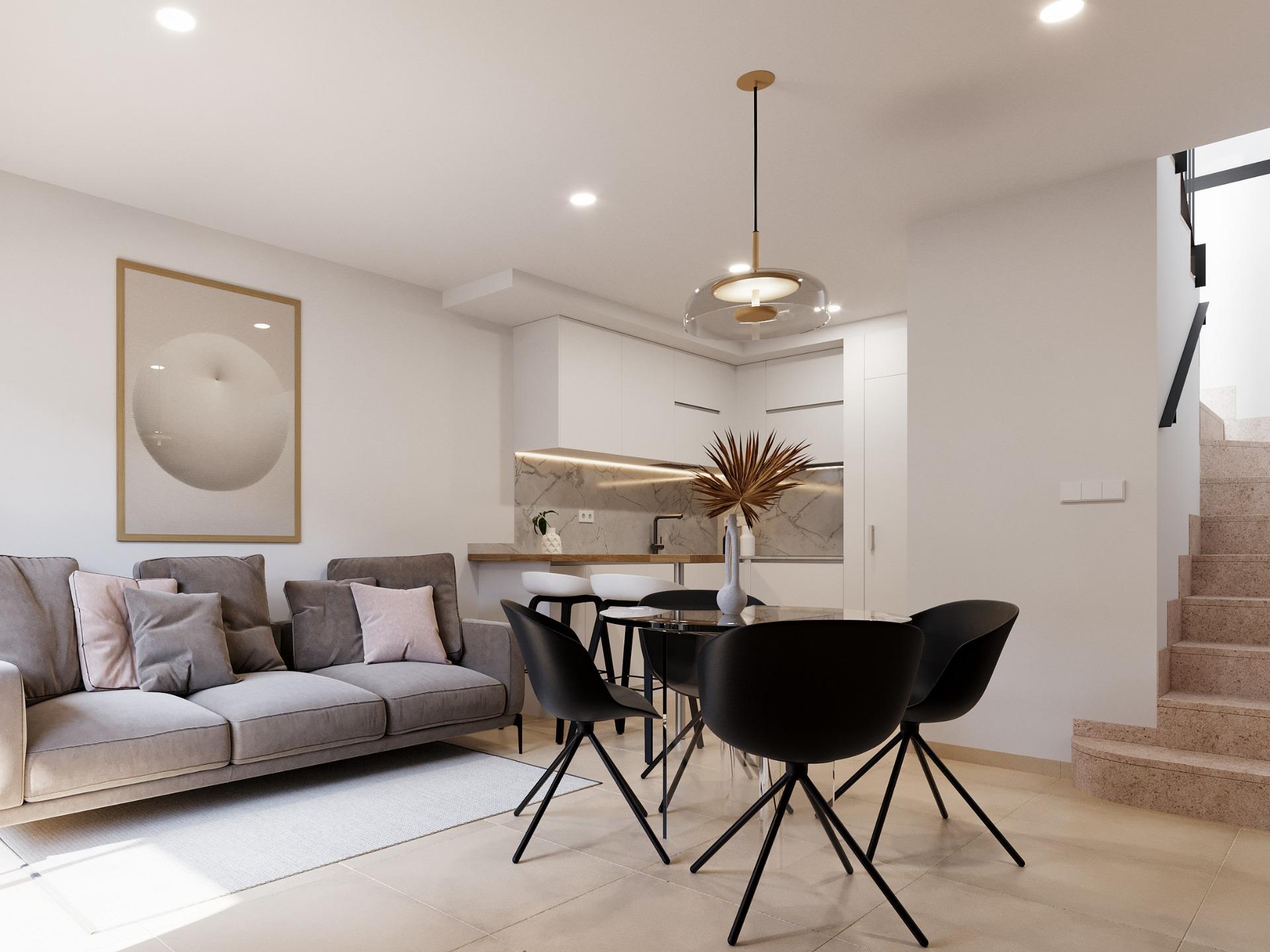 New Build - 2 Bedroom 2 Bathroom Town House in Torre Pacheco - Santa Rosalia pueblo  - Murcia