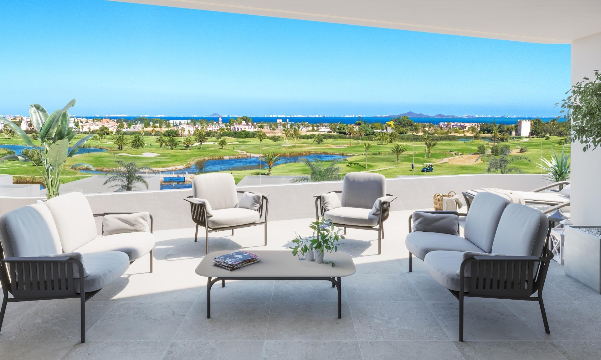 New Build - 3 Bedroom 2 Bathroom Penthouse in Los Alcazares - Serena Golf  - Murcia