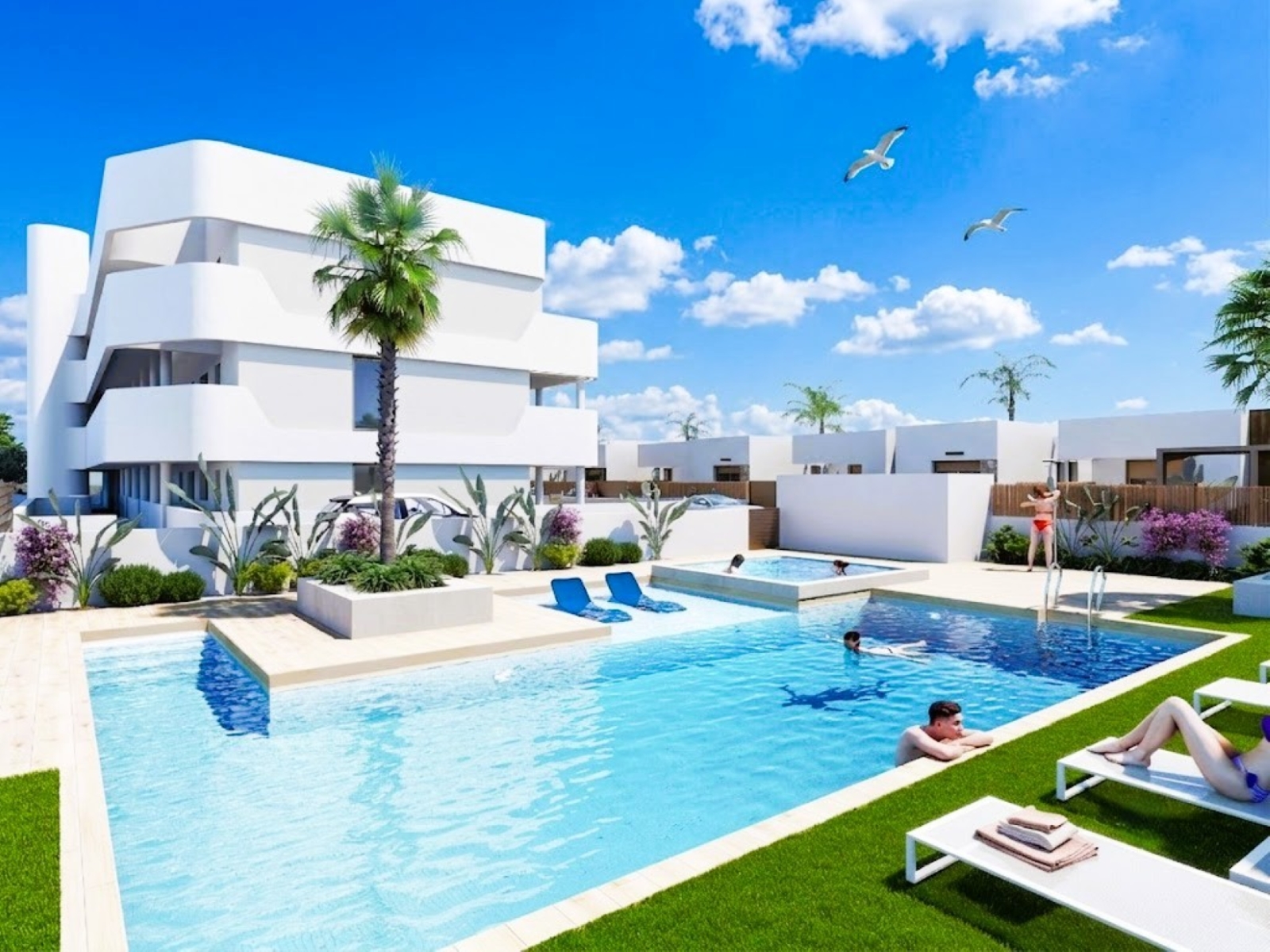 For sale - 2 Bedroom 2 Bathroom Apartment in Los Alcazares - Serena Golf  - Murcia
