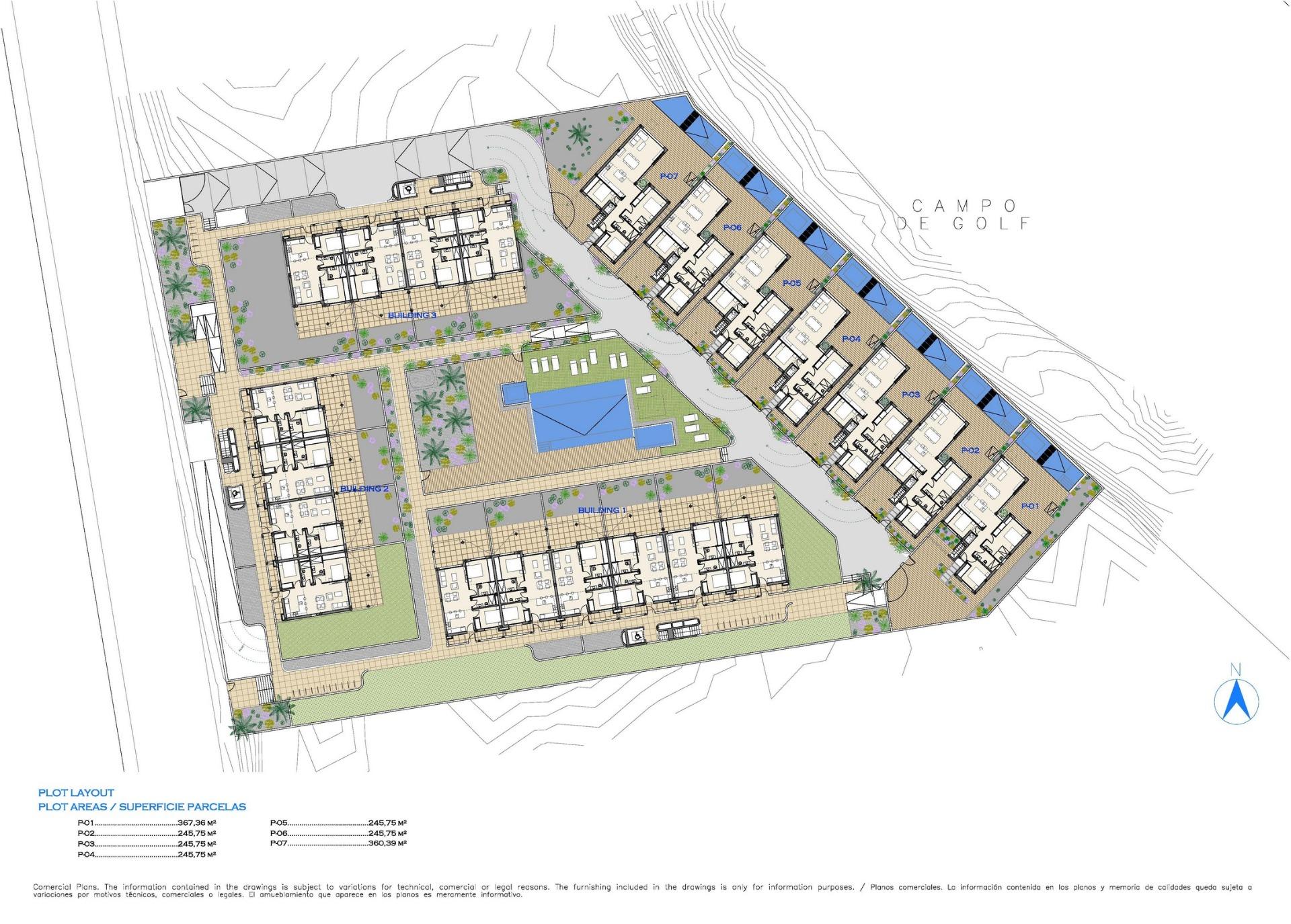 New Build - 2 Bedroom 2 Bathroom Apartment in Los Alcazares - Serena Golf  - Murcia