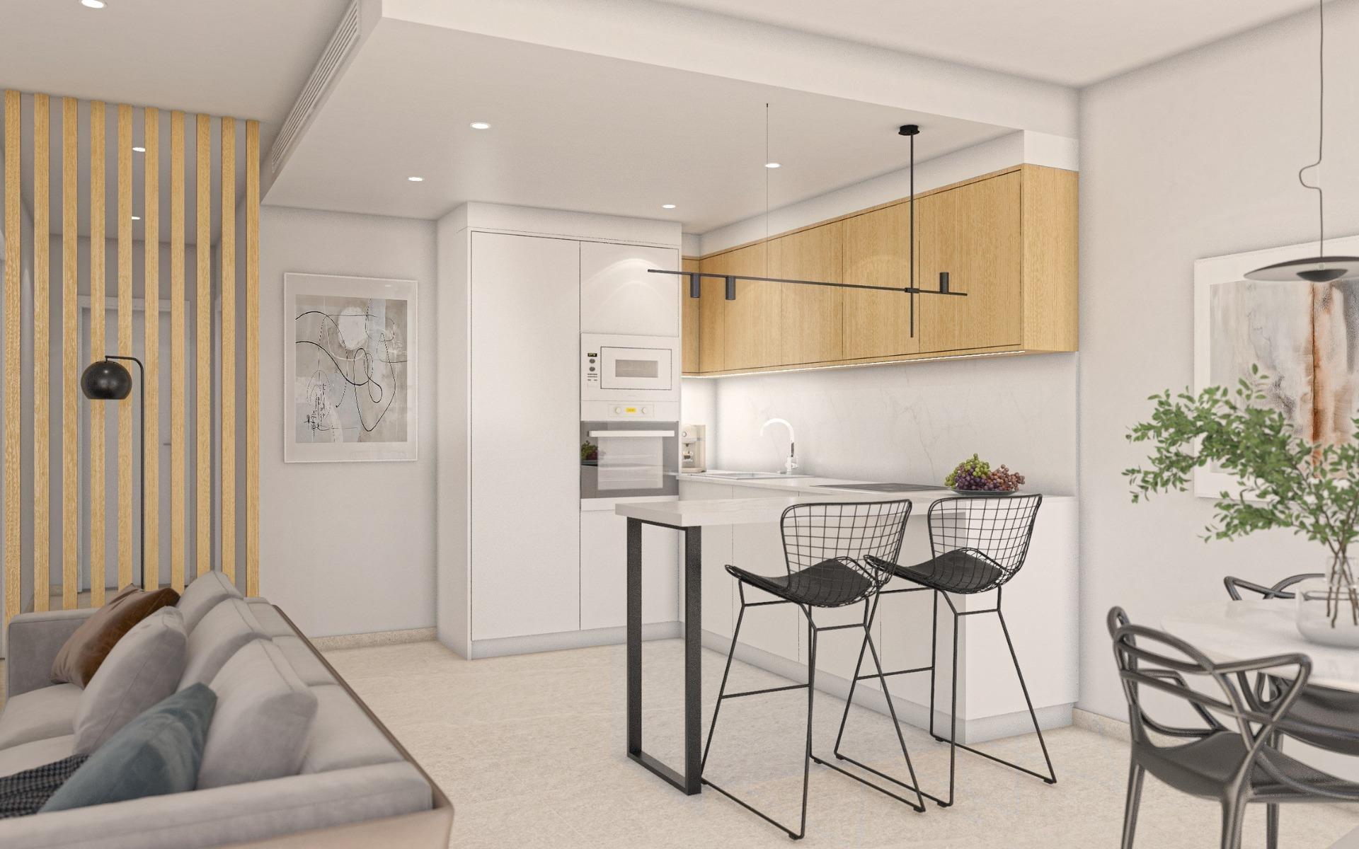 New Build - 2 Bedroom 2 Bathroom Bungalow in San Pedro del Pinatar - Pueblo  - Murcia