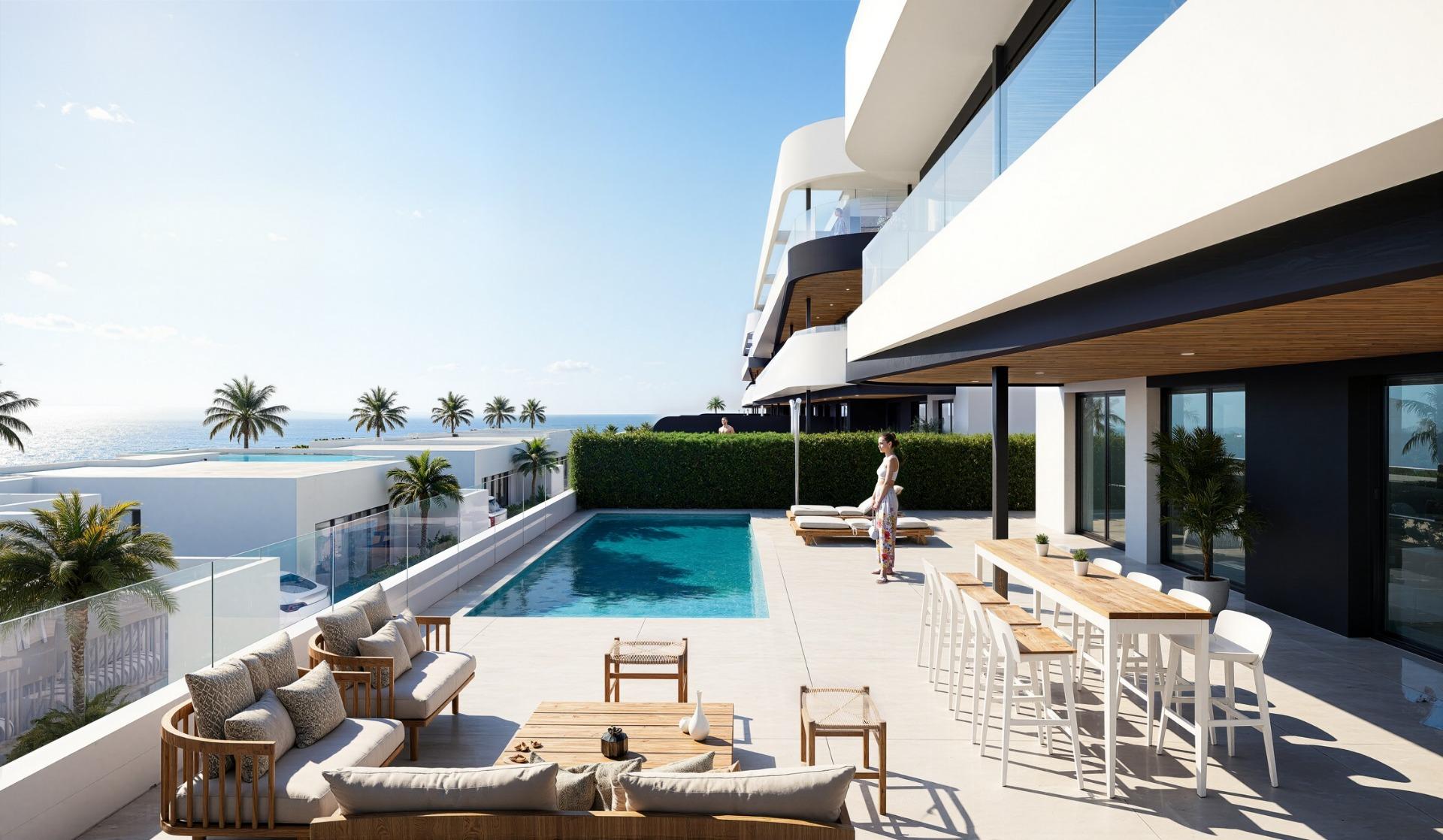 New Build - 3 Bedroom 2 Bathroom Apartment in Los Alcazares - Serena Golf  - Murcia
