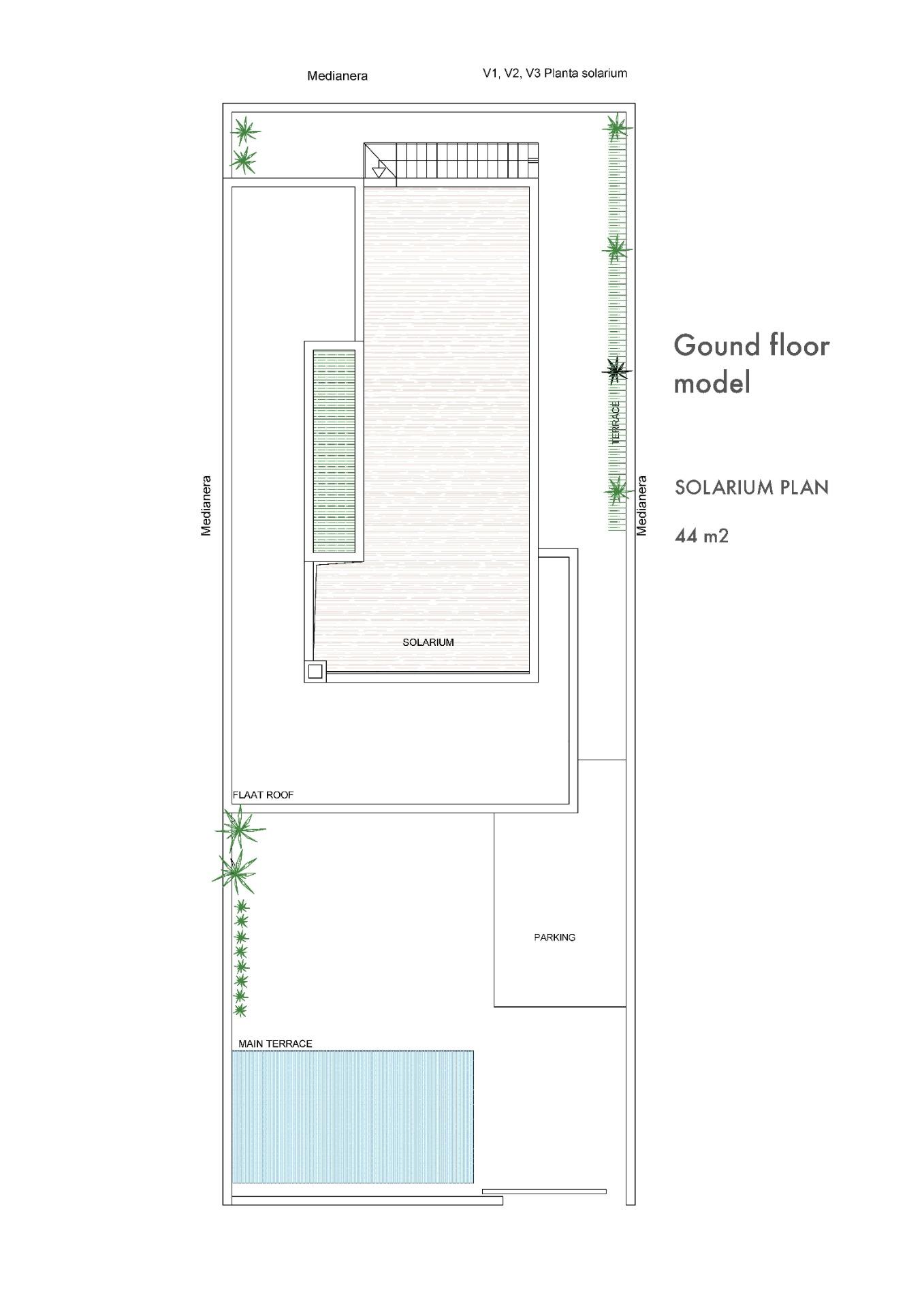 New Build - 2 Bedroom 2 Bathroom Villa in Los Alcazares - Serena Golf  - Murcia