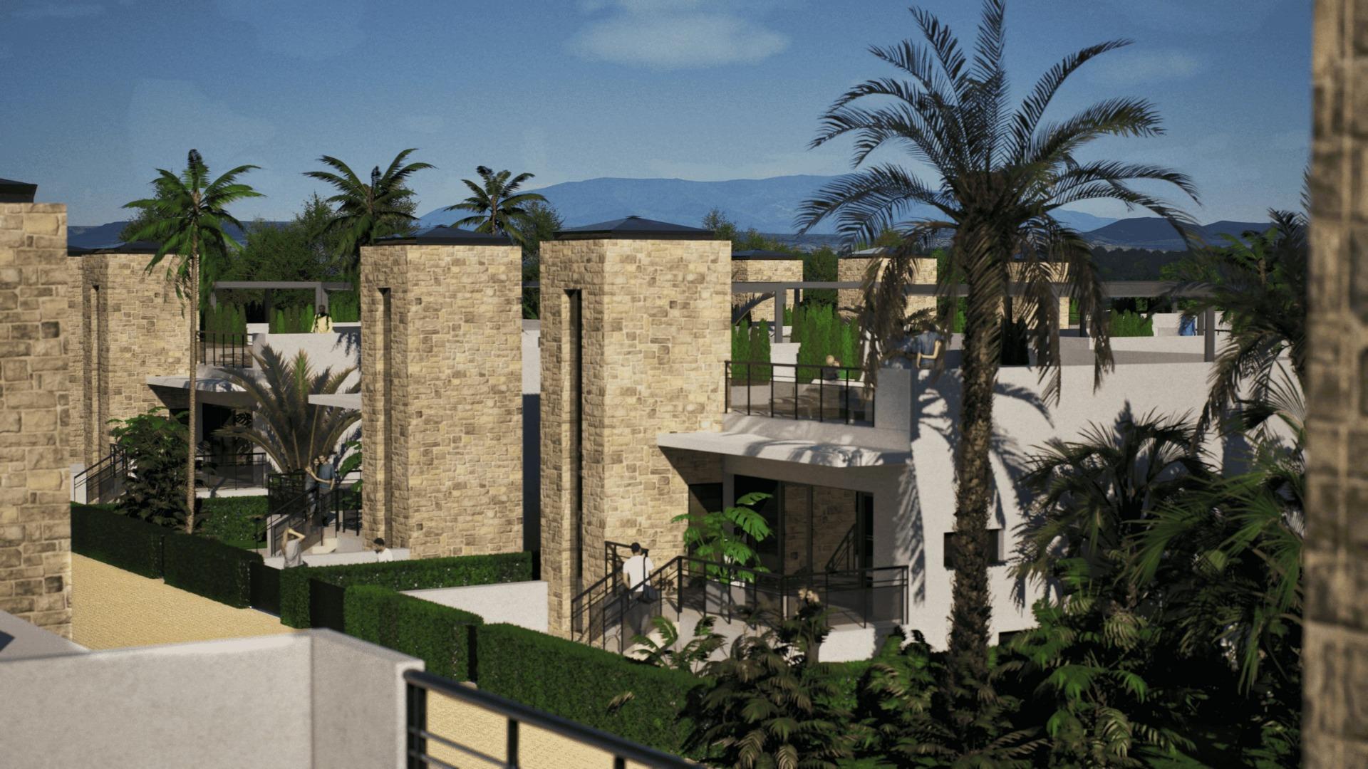 New Build - 3 Bedroom 2 Bathroom Villa in Mazarron - Camposol Golf  - Murcia