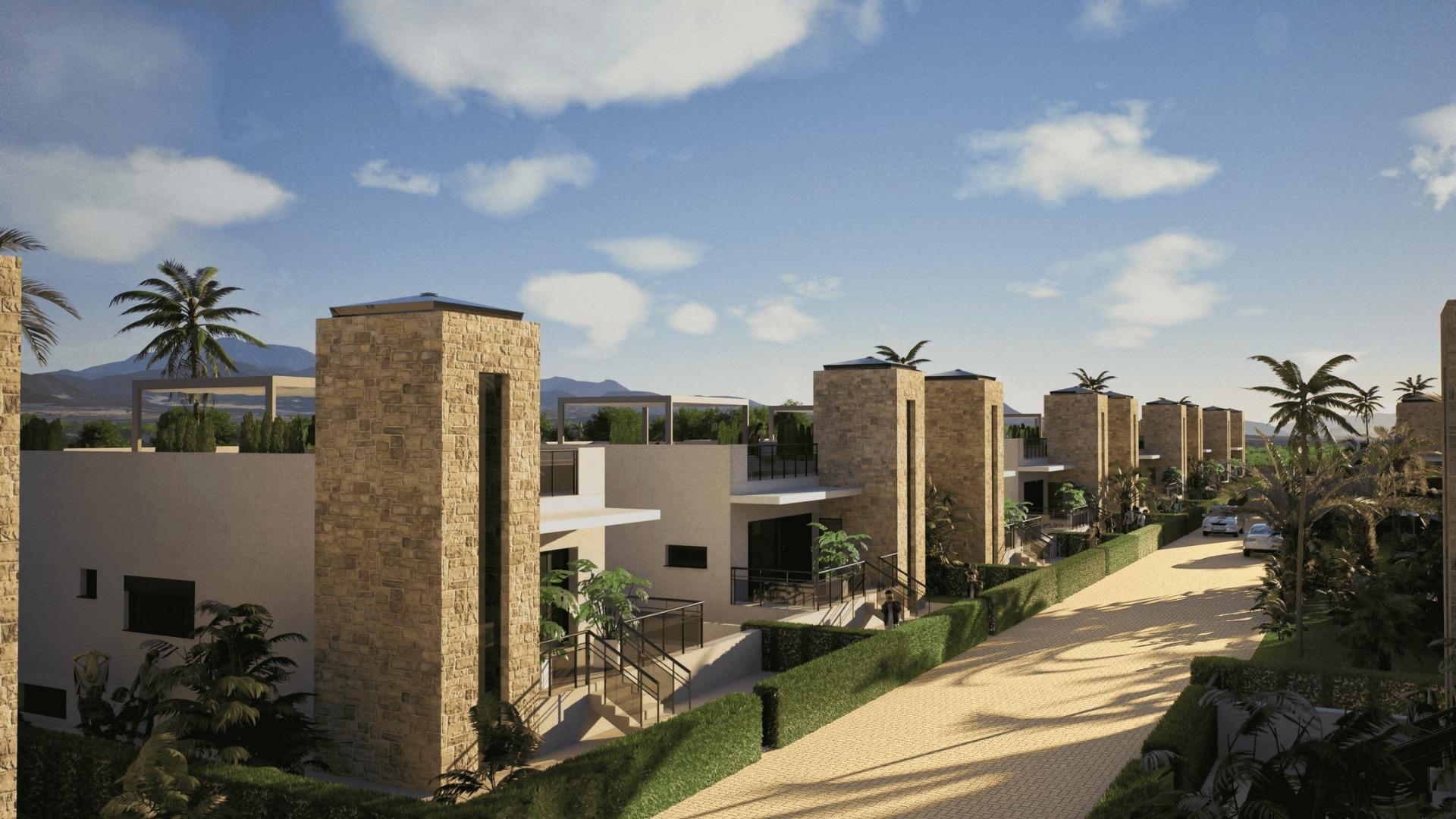 New Build - 3 Bedroom 2 Bathroom Villa in Mazarron - Camposol Golf  - Murcia
