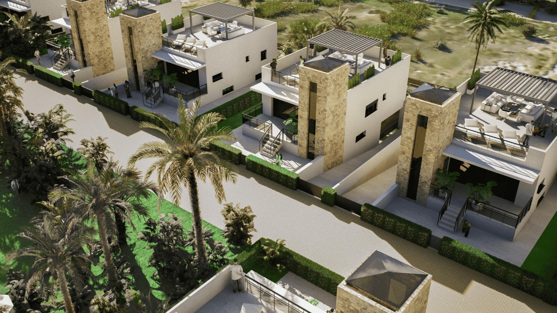 New Build - 3 Bedroom 2 Bathroom Villa in Mazarron - Camposol Golf  - Murcia