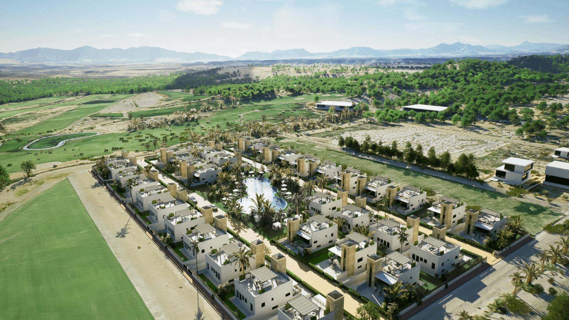 New Build - 3 Bedroom 2 Bathroom Villa in Mazarron - Camposol Golf  - Murcia