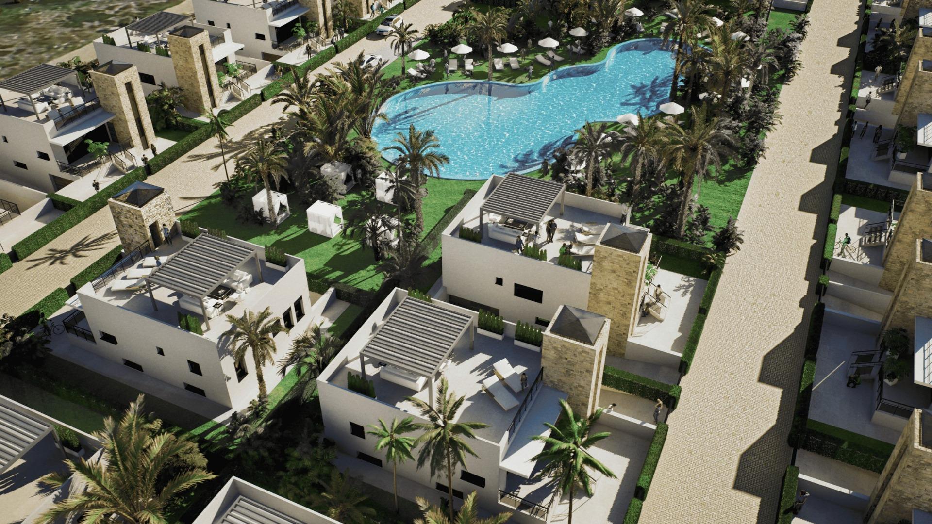 New Build - 3 Bedroom 2 Bathroom Villa in Mazarron - Camposol Golf  - Murcia