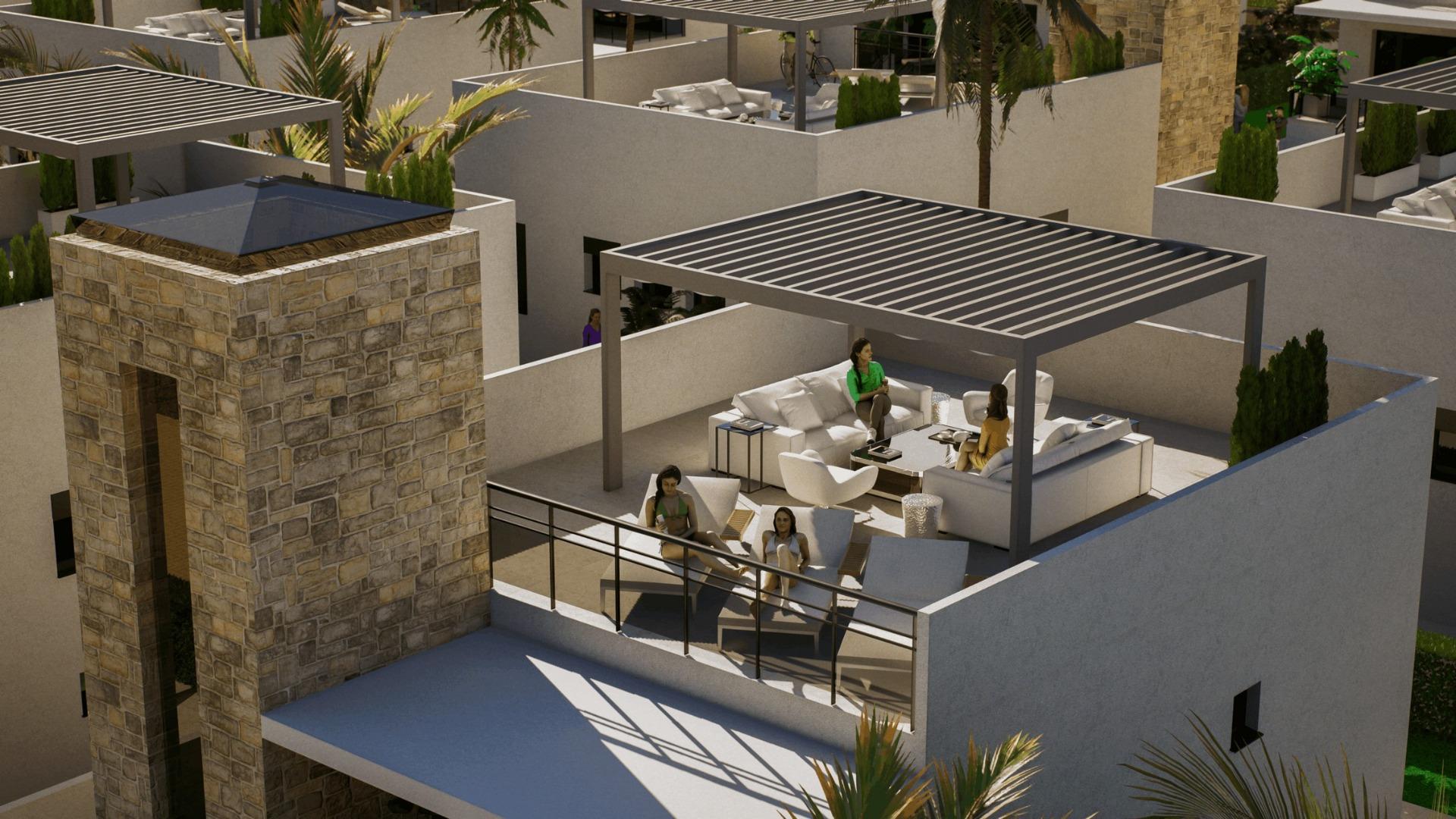 New Build - 3 Bedroom 2 Bathroom Villa in Mazarron - Camposol Golf  - Murcia