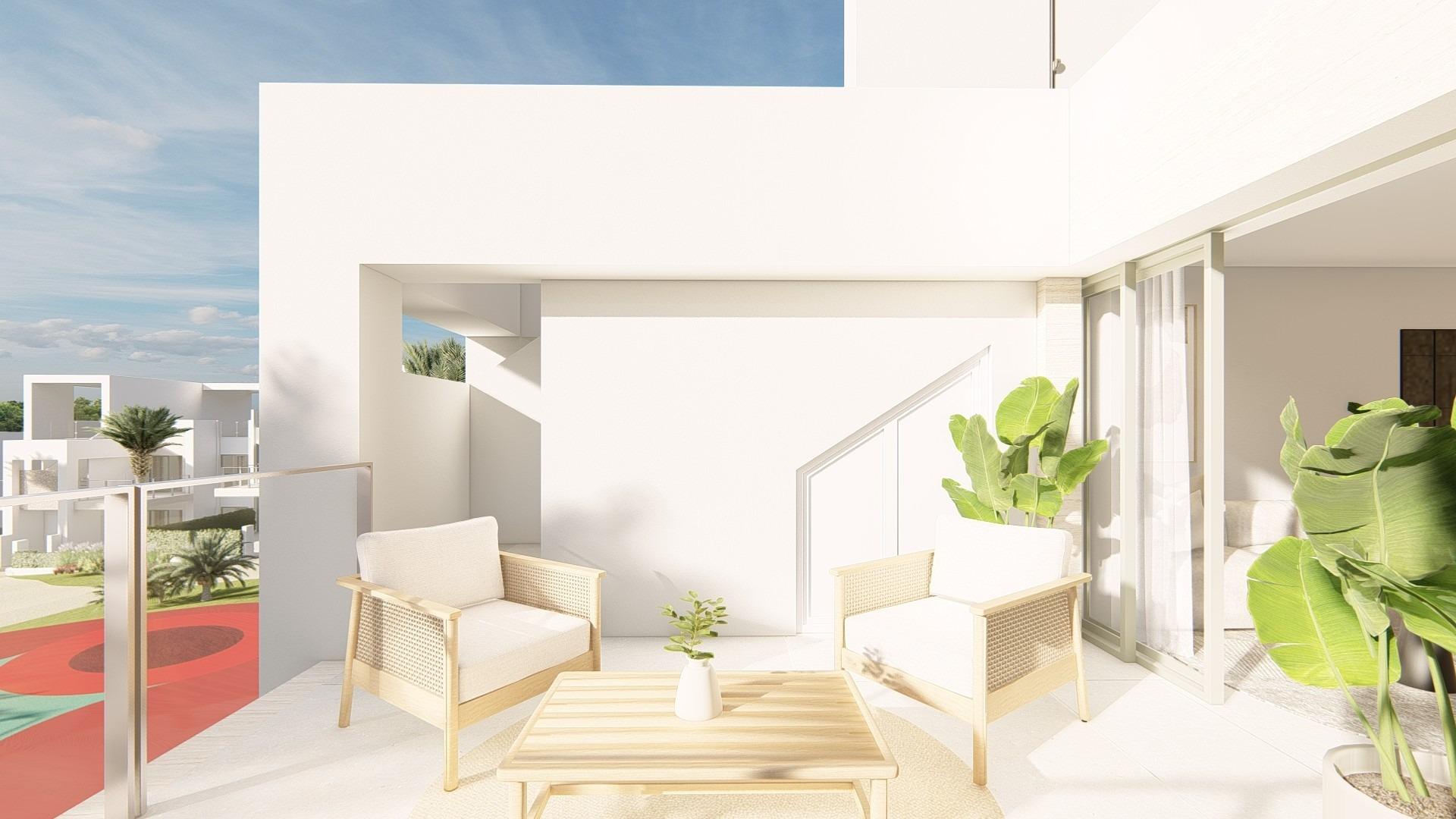 New Build - 2 Bedroom 2 Bathroom Penthouse in Los Alcazares - Serena Golf  - Murcia