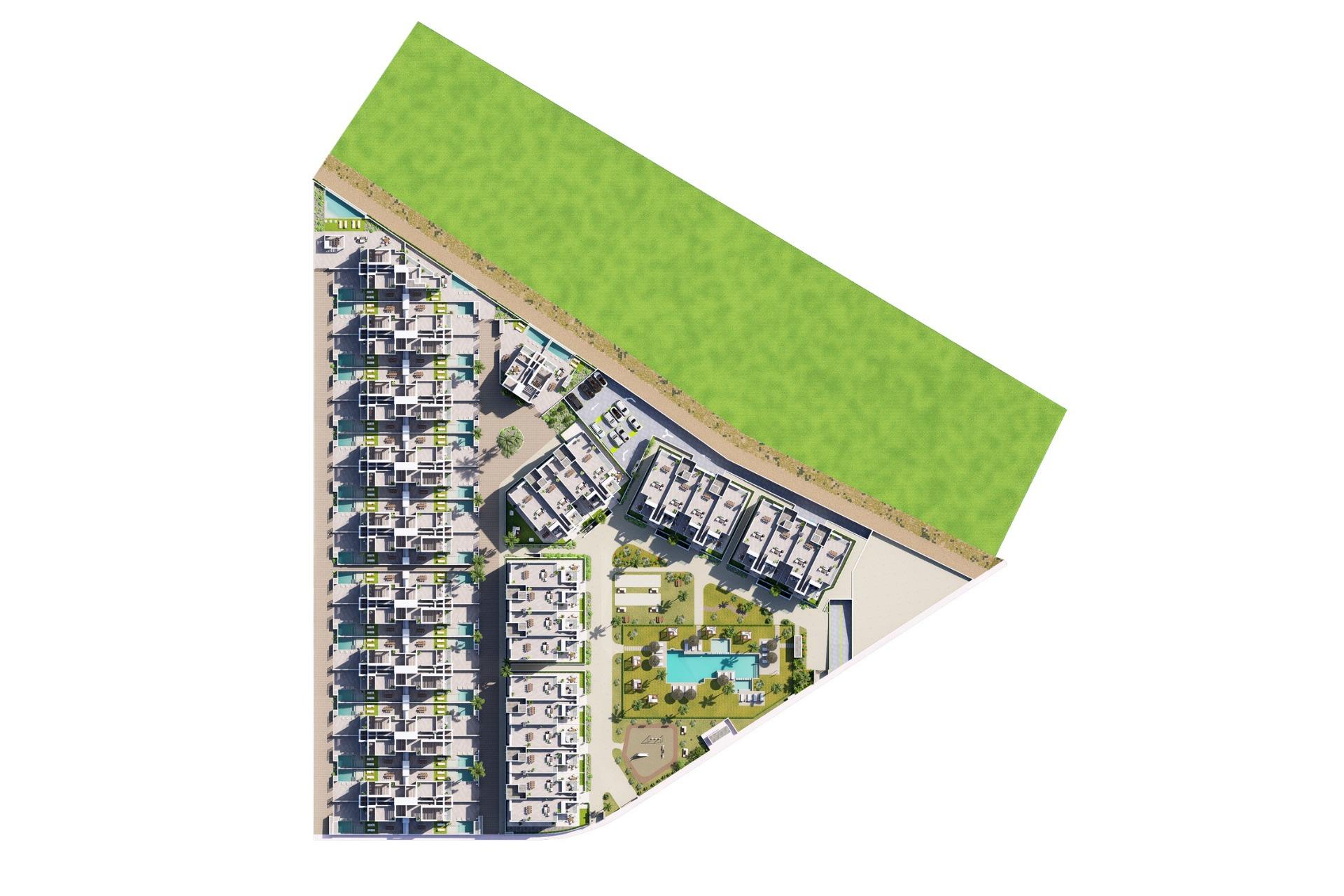 New Build - 3 Bedroom 2 Bathroom Apartment in Los Alcazares - Serena Golf  - Murcia