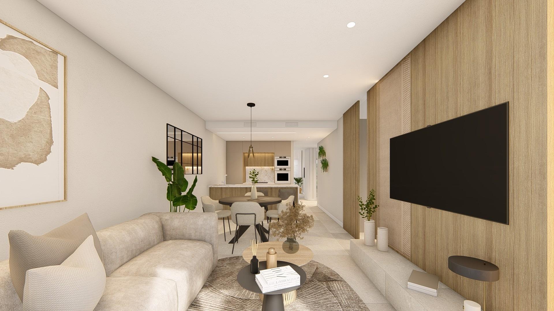 New Build - 3 Bedroom 2 Bathroom Apartment in Los Alcazares - Serena Golf  - Murcia