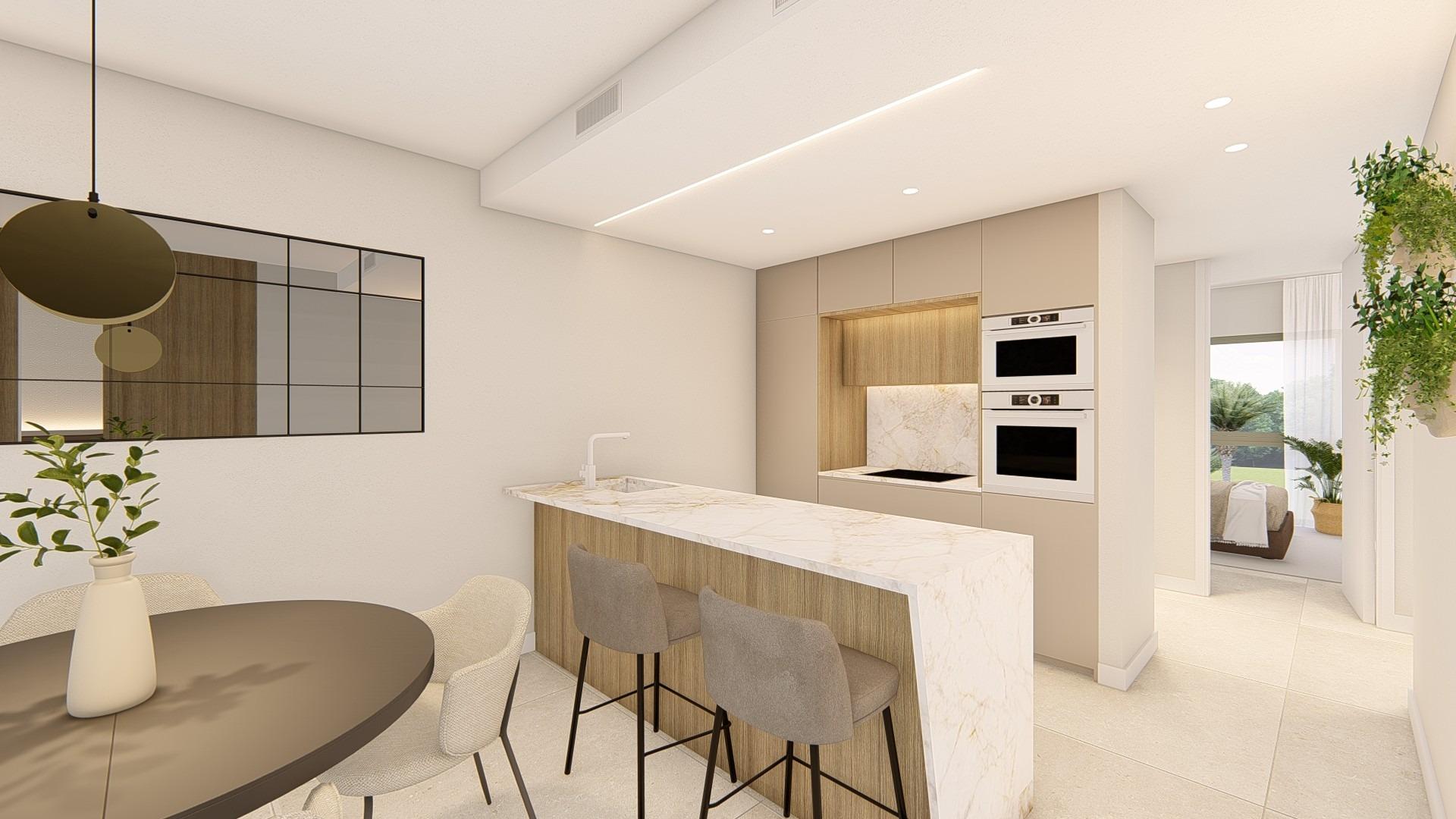 New Build - 3 Bedroom 2 Bathroom Apartment in Los Alcazares - Serena Golf  - Murcia