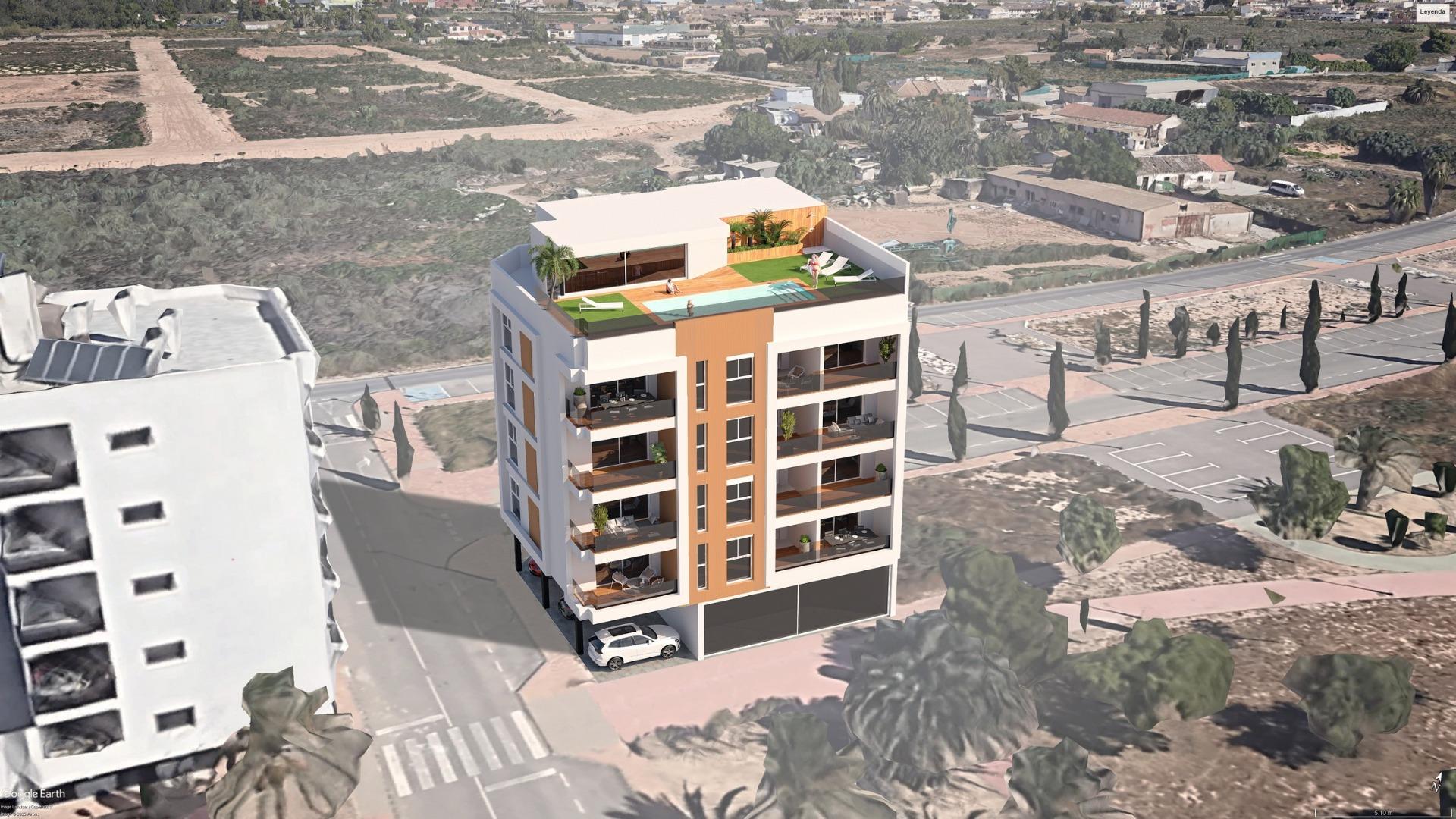 New Build - 1 Bedroom 1 Bathroom Apartment in San Pedro del Pinatar - Lo Pagan  - Murcia