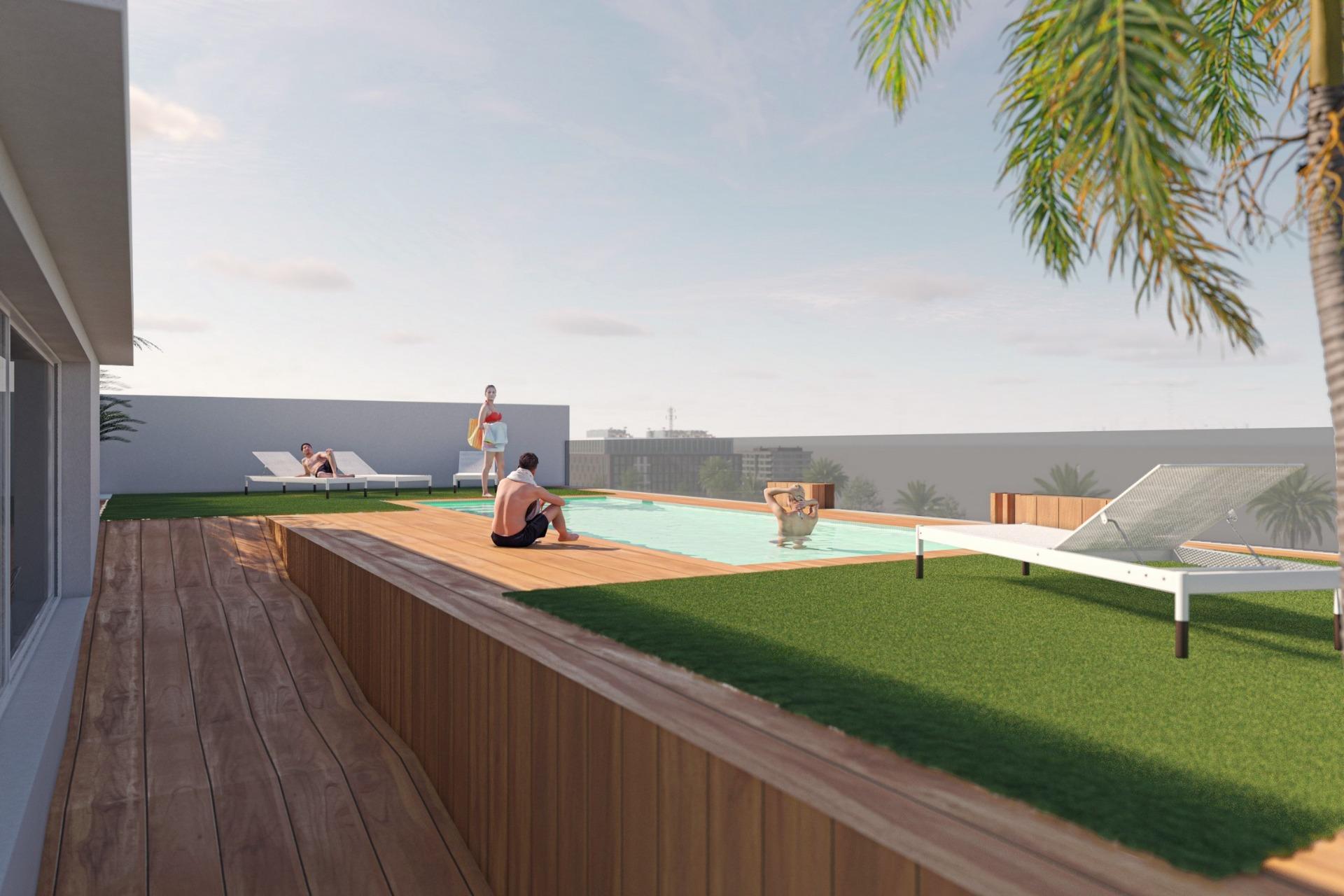 New Build - 1 Bedroom 1 Bathroom Apartment in San Pedro del Pinatar - Lo Pagan  - Murcia