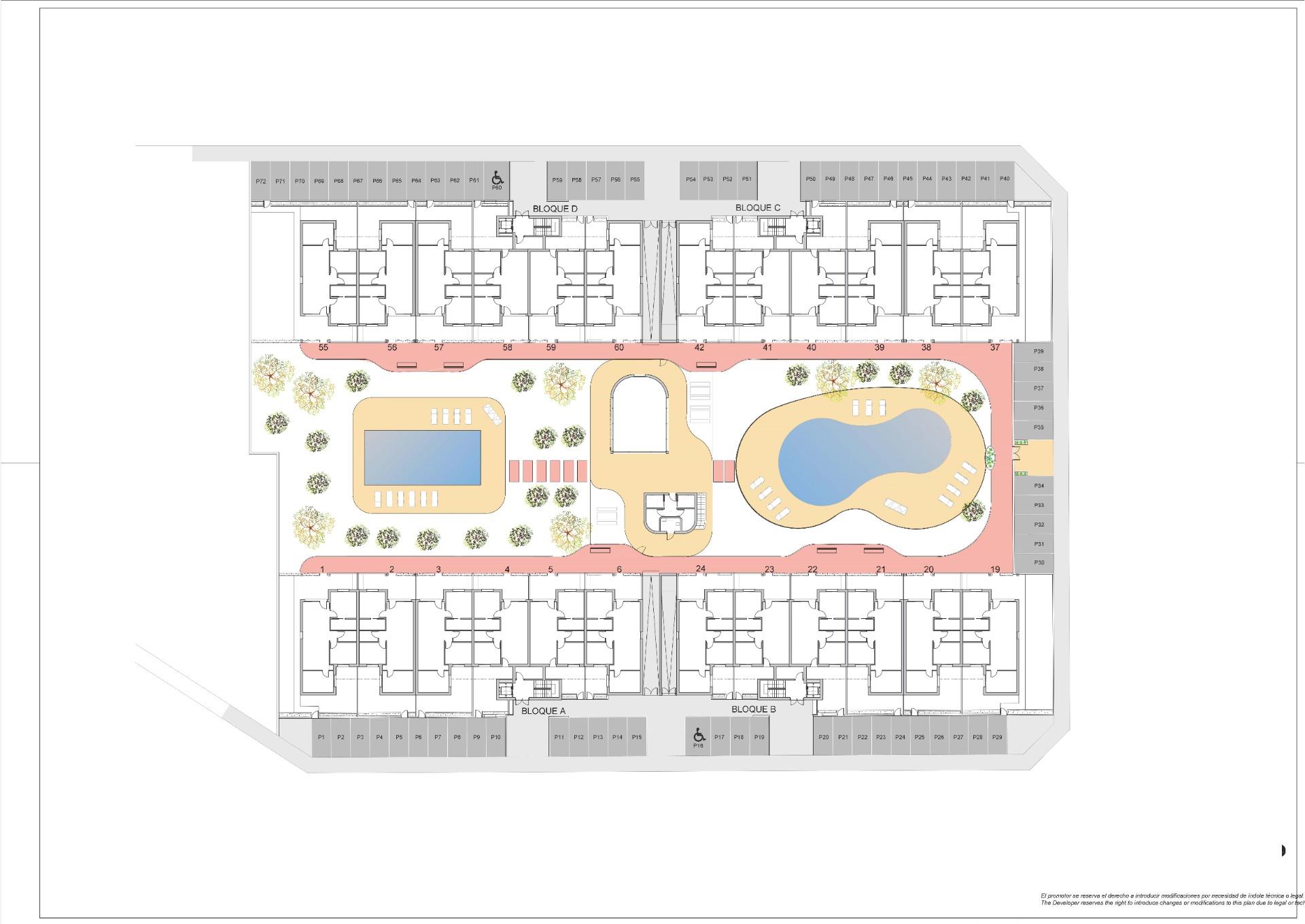 New Build - 3 Bedroom 2 Bathroom Penthouse in Torre Pacheco - San Cayetano  - Murcia
