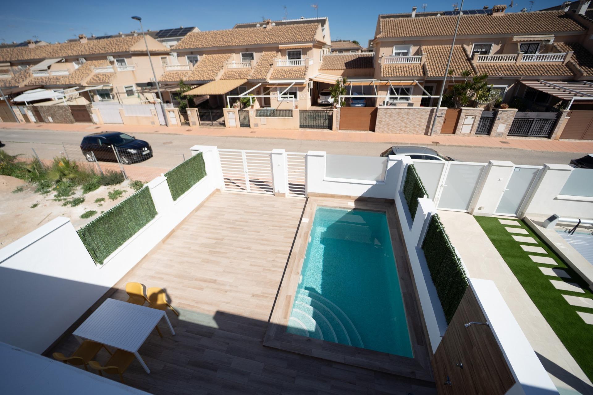 New Build - 3 Bedroom 3 Bathroom Town House in San Javier - Parque del doce  - Murcia