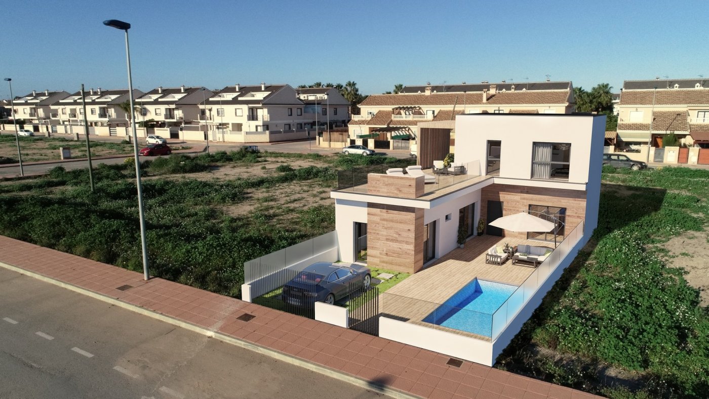 New Build - 3 Bedroom 2 Bathroom Town House in San Javier - Parque del doce  - Murcia