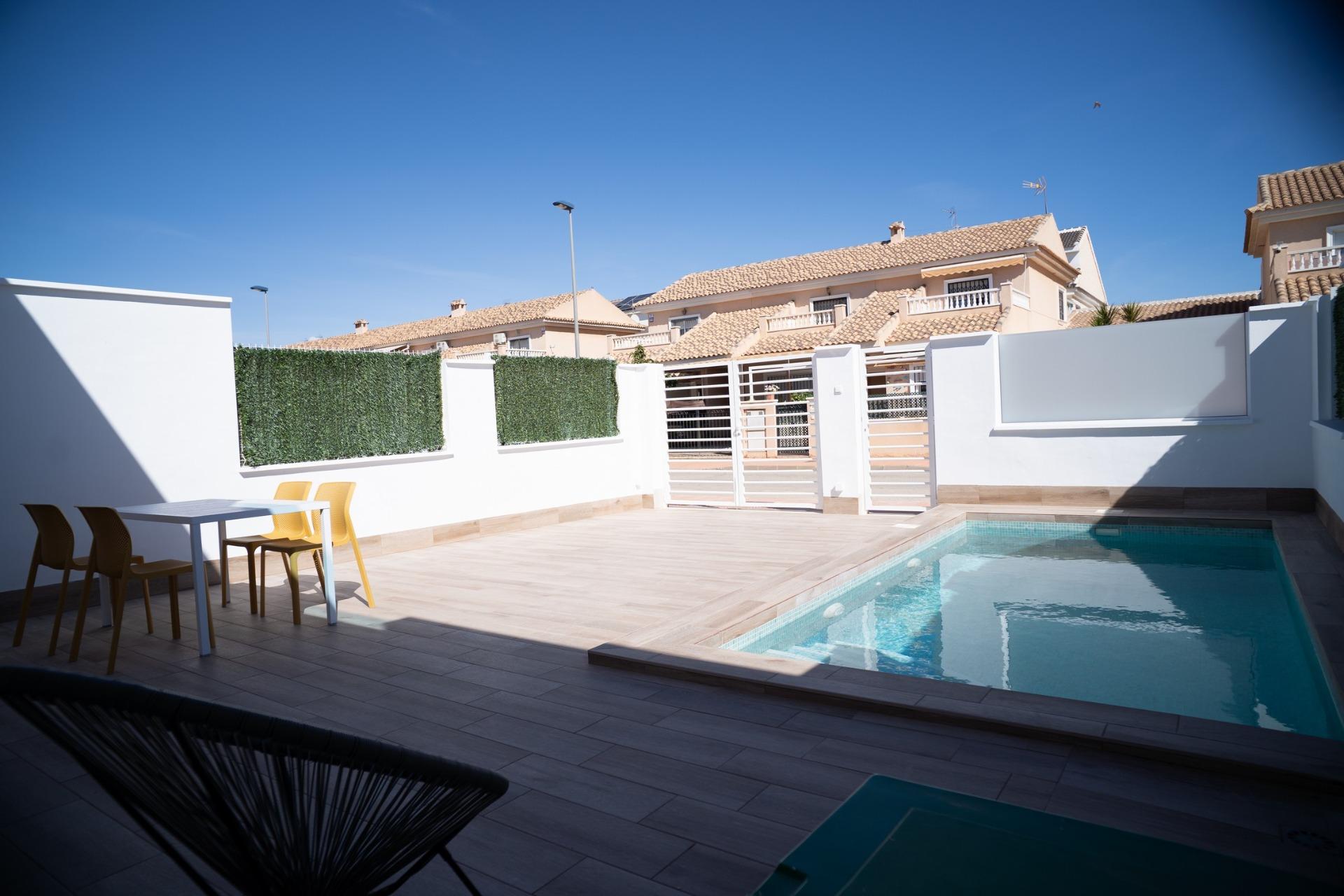 New Build - 3 Bedroom 2 Bathroom Town House in San Javier - Parque del doce  - Murcia