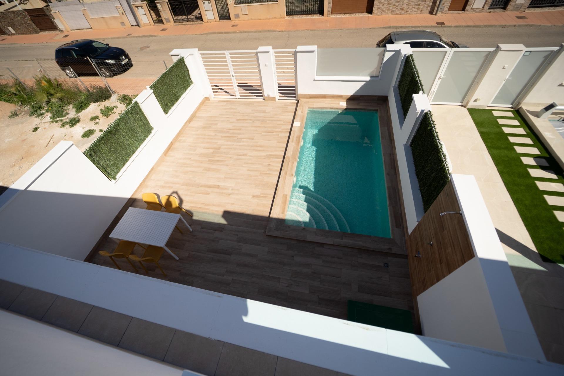 New Build - 3 Bedroom 2 Bathroom Town House in San Javier - Parque del doce  - Murcia