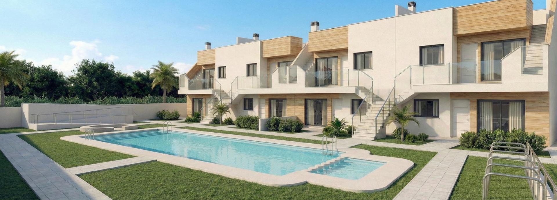 New Build - 2 Bedroom 2 Bathroom Bungalow in San Javier - pueblo  - Murcia