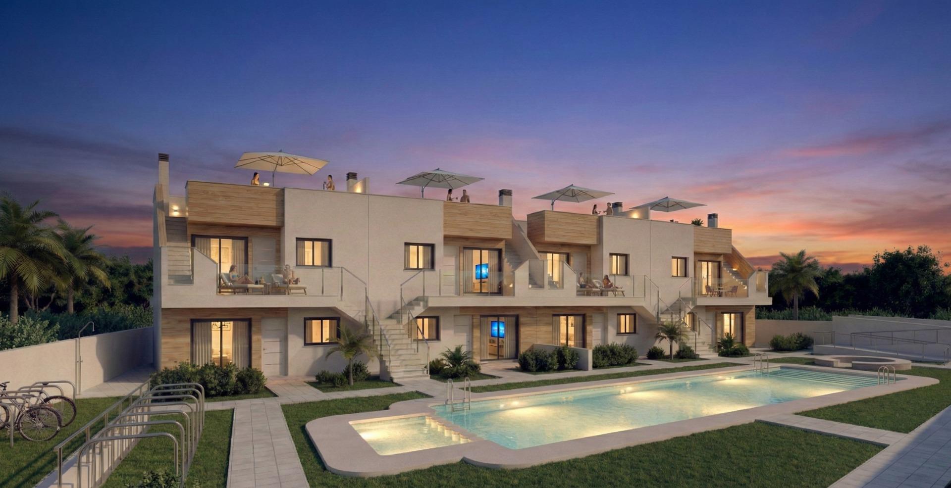 New Build - 3 Bedroom 2 Bathroom Bungalow in San Javier - pueblo  - Murcia