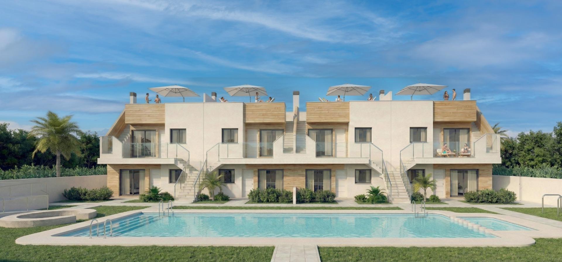 New Build - 3 Bedroom 2 Bathroom Bungalow in San Javier - pueblo  - Murcia