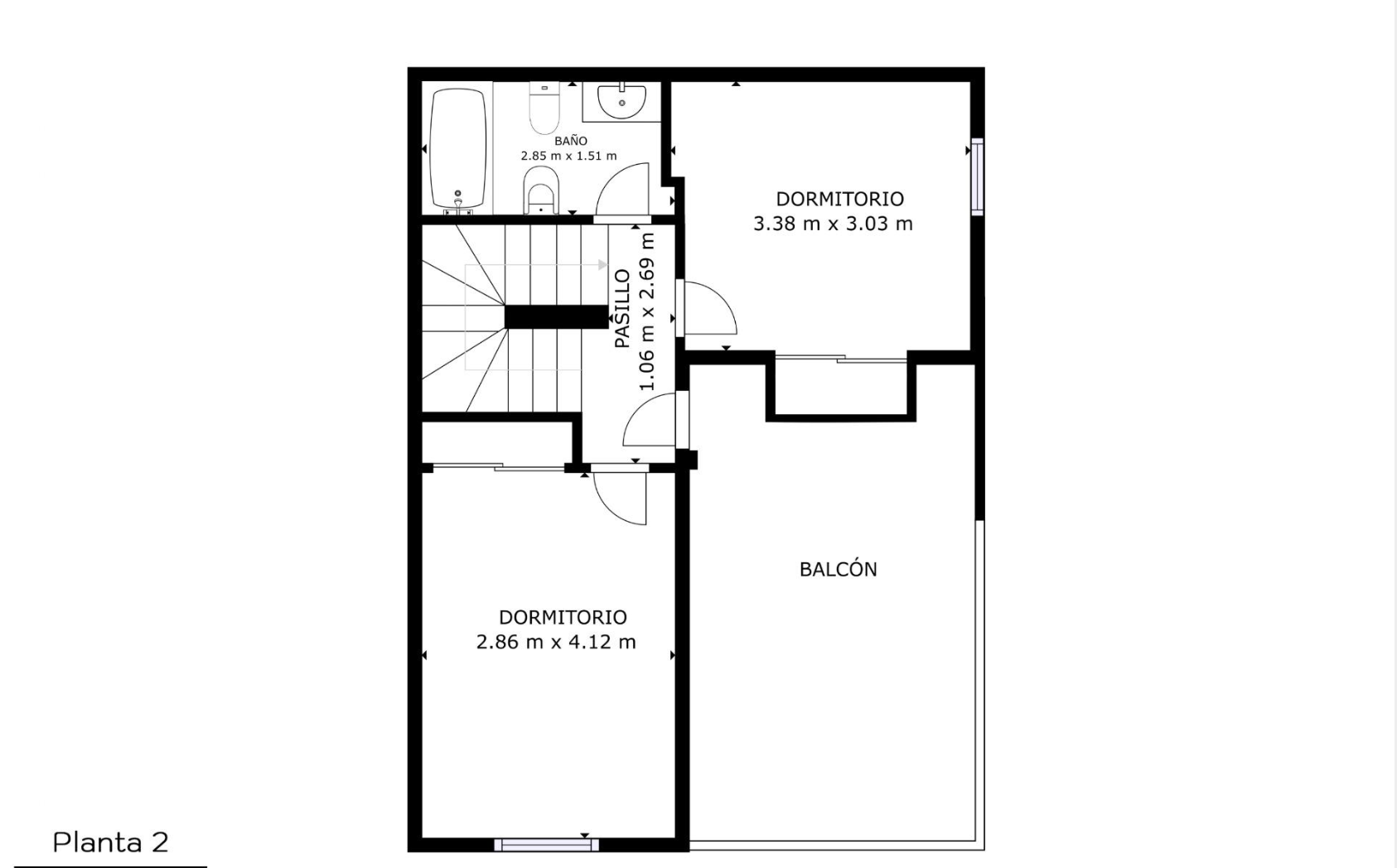 For sale - 2 Bedroom 2 Bathroom Townhouse in Orihuela-Costa - Playa Flamenca  - Alicante