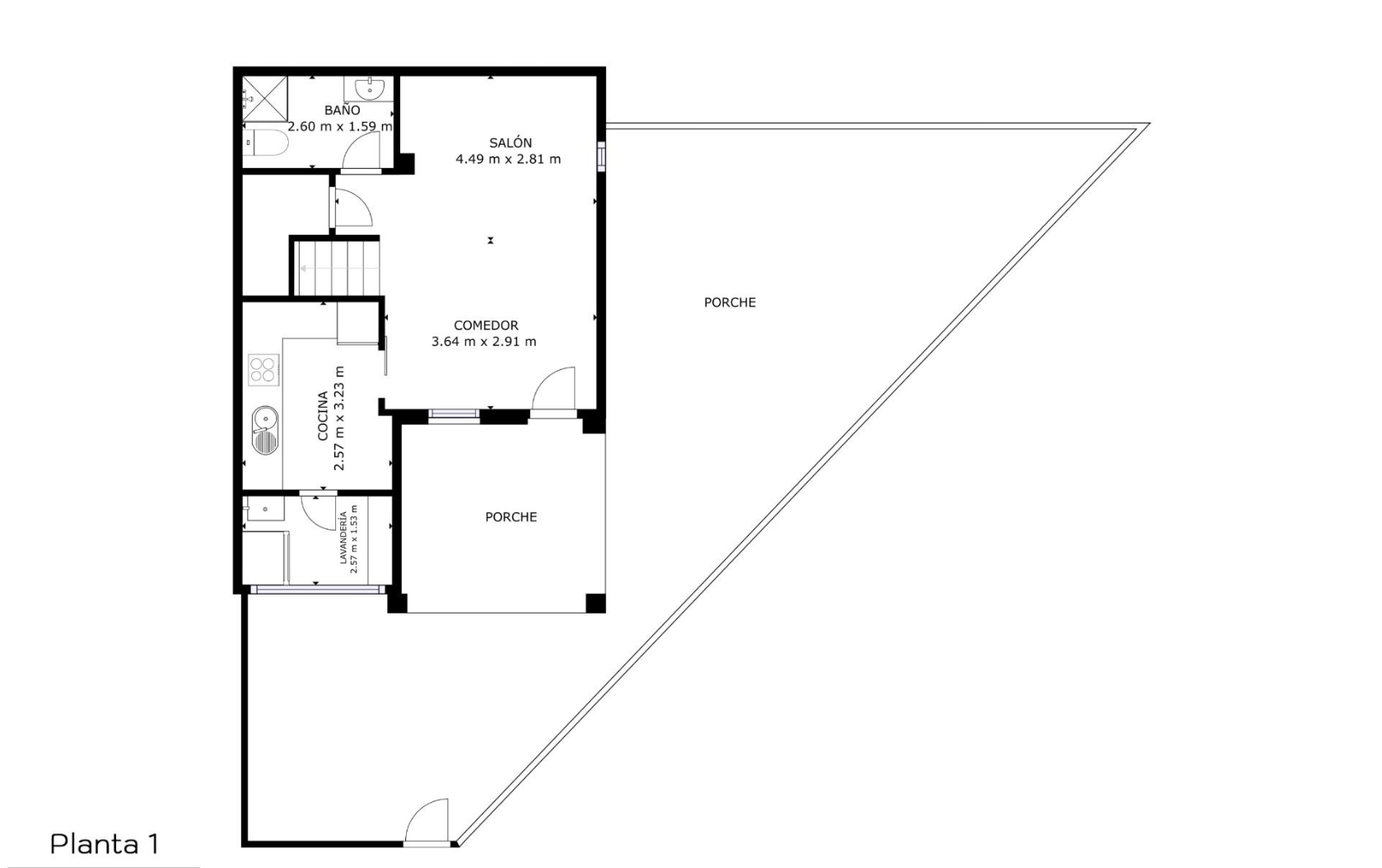 For sale - 2 Bedroom 2 Bathroom Townhouse in Orihuela-Costa - Playa Flamenca  - Alicante