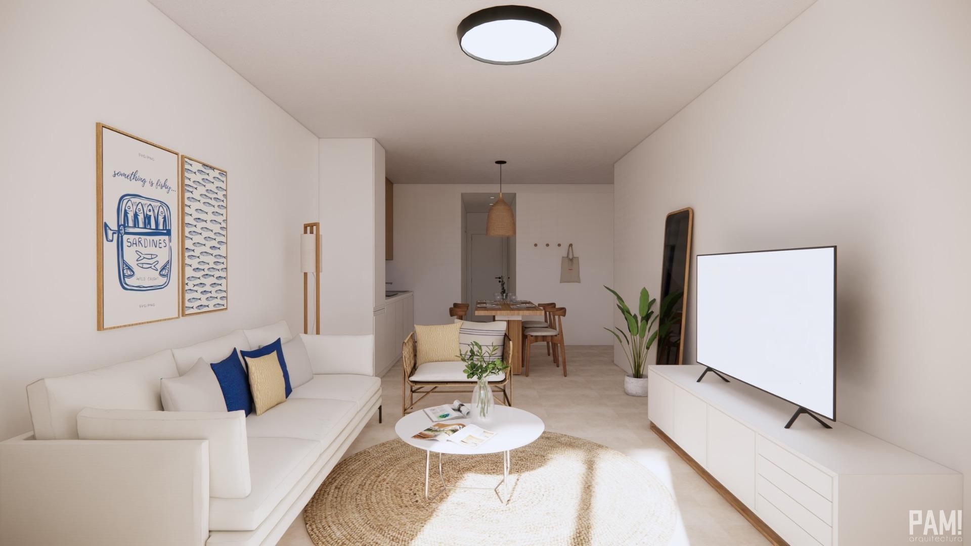 For sale - 1 Bedroom 1 Bathroom Apartment in Pilar de La Horadada - Torre De La Horadada  - Alicante