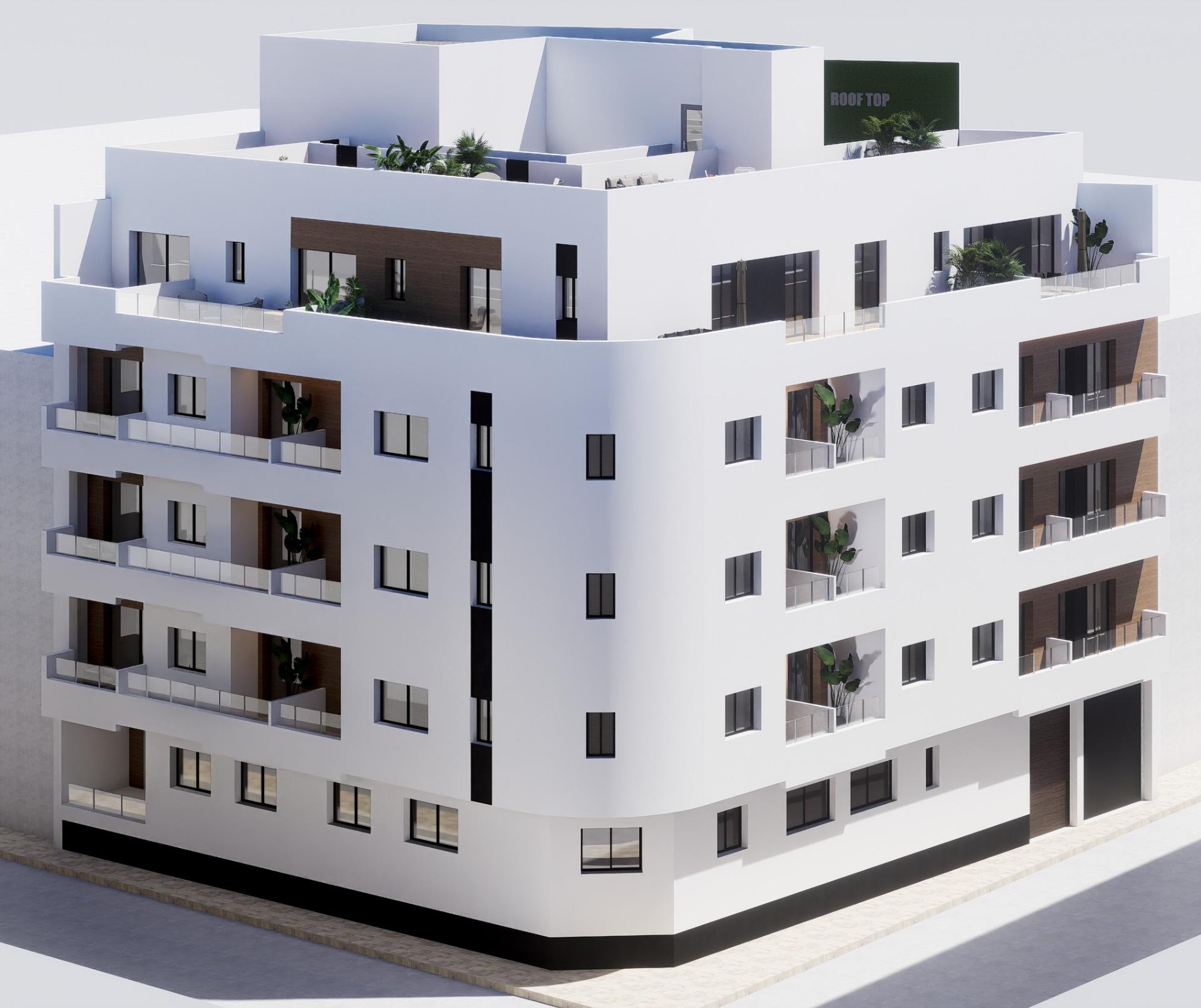 For sale - 2 Bedroom 2 Bathroom Penthouse in Torrevieja - Centro  - Alicante