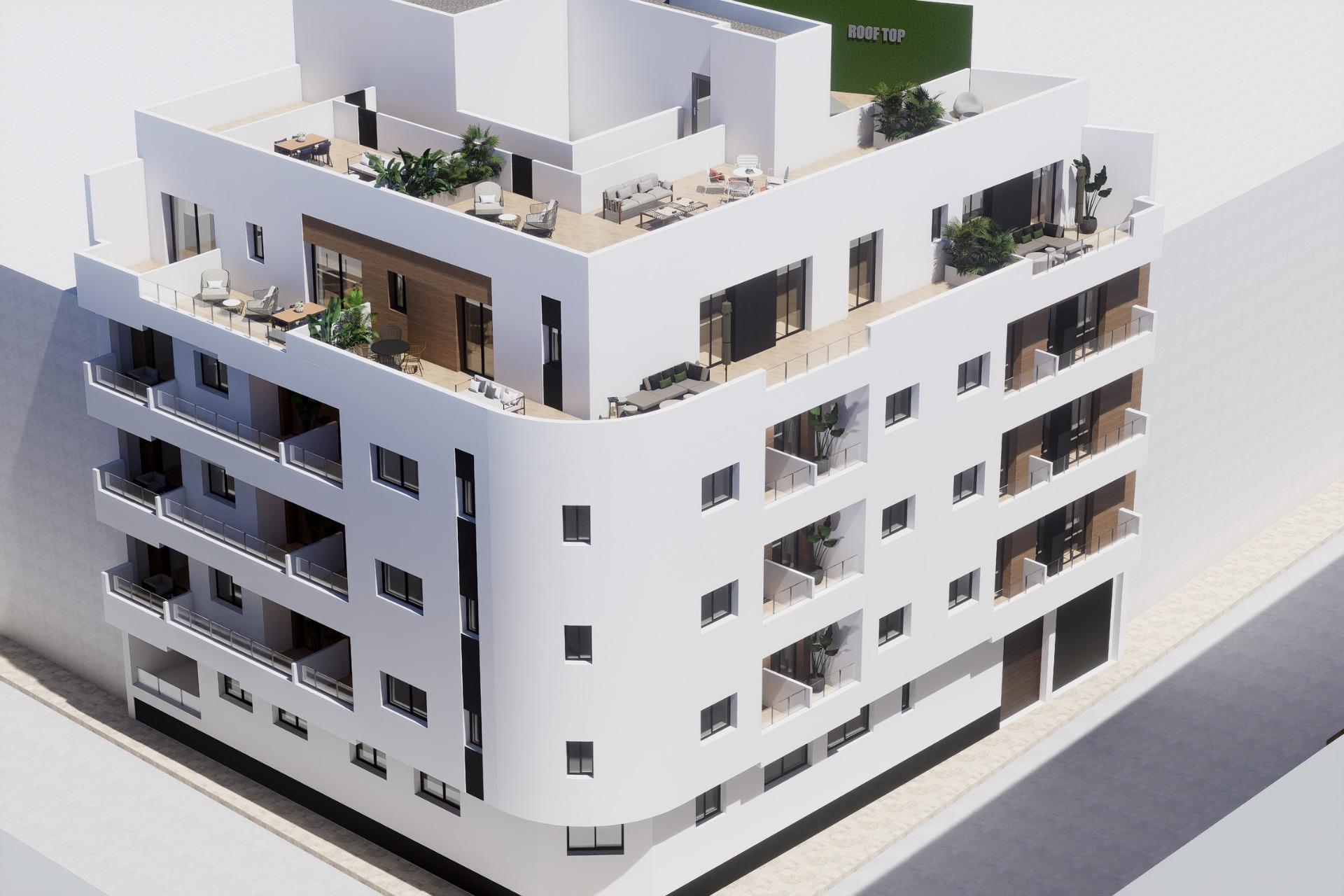 For sale - 1 Bedroom 1 Bathroom Apartment in Torrevieja - Centro  - Alicante