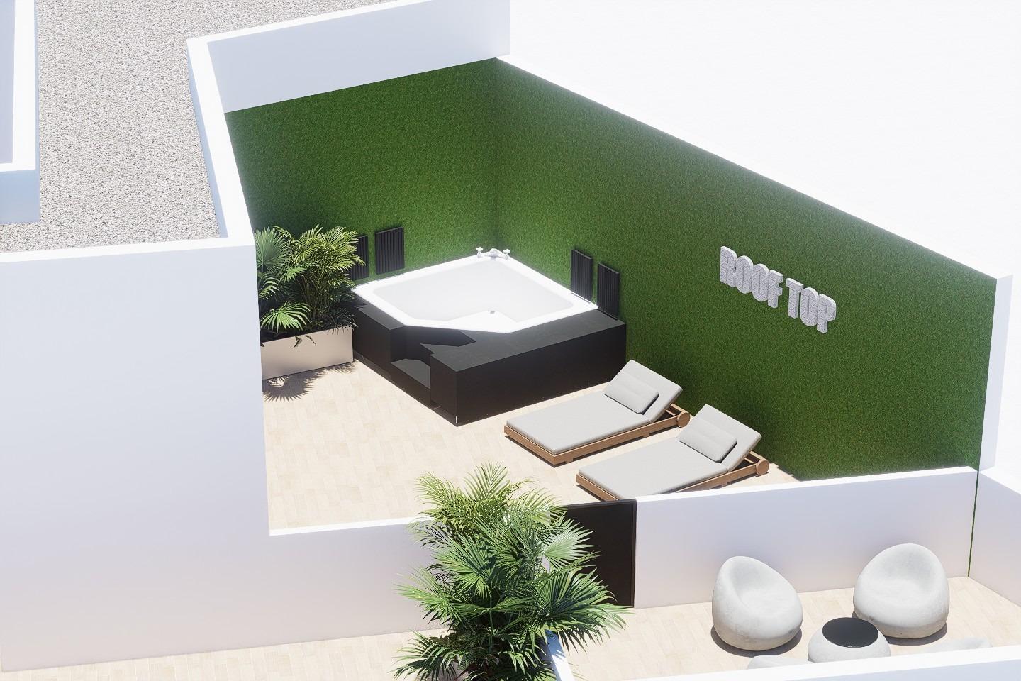 For sale - 1 Bedroom 1 Bathroom Penthouse in Torrevieja - Centro  - Alicante