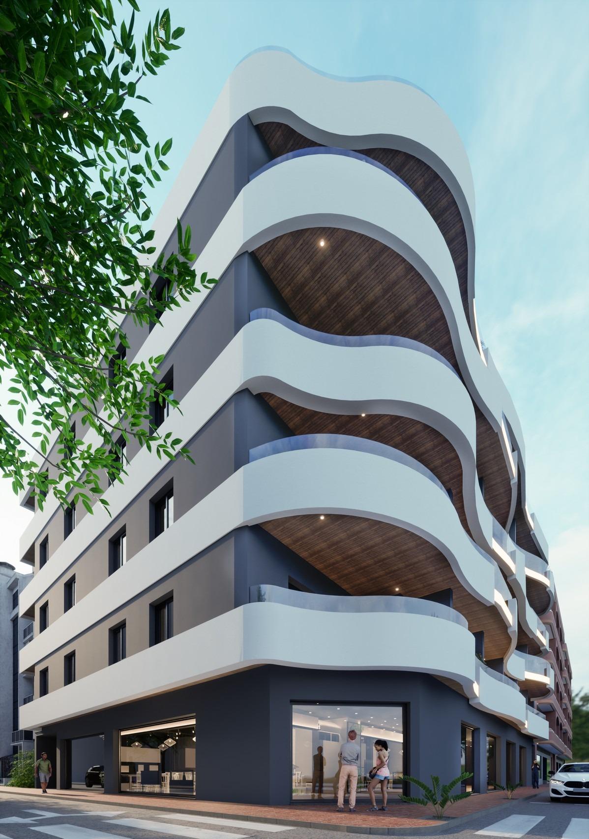 New Build - 2 Bedroom 2 Bathroom Penthouse in Torrevieja - Habaneras  - Alicante