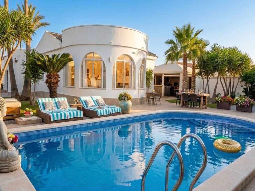 5 Bedroom 3 Bathroom House - Detached Villa in Torrevieja