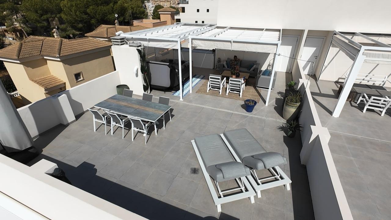Resale - 2 Bedroom 2 Bathroom Penthouse in Orihuela Costa - Villamartín-las Filipinas  - Alicante