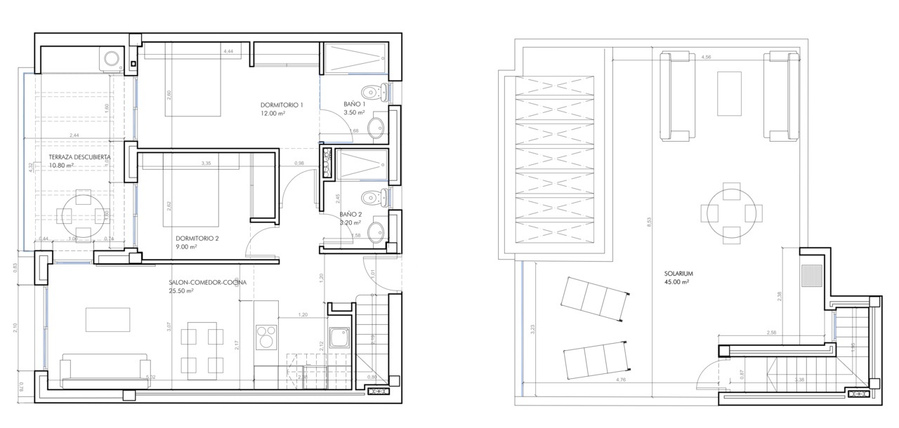 Resale - 2 Bedroom 2 Bathroom Penthouse in Villamartin - Costa Blanca  - Alicante