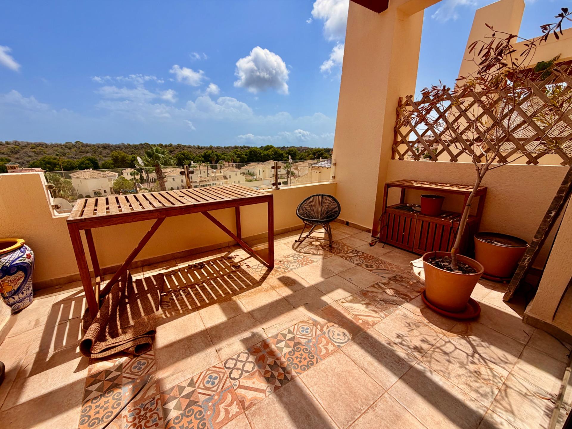 For sale - 3 Bedroom 2 Bathroom Penthouse in Orihuela Costa - Las Ramblas  - Alicante