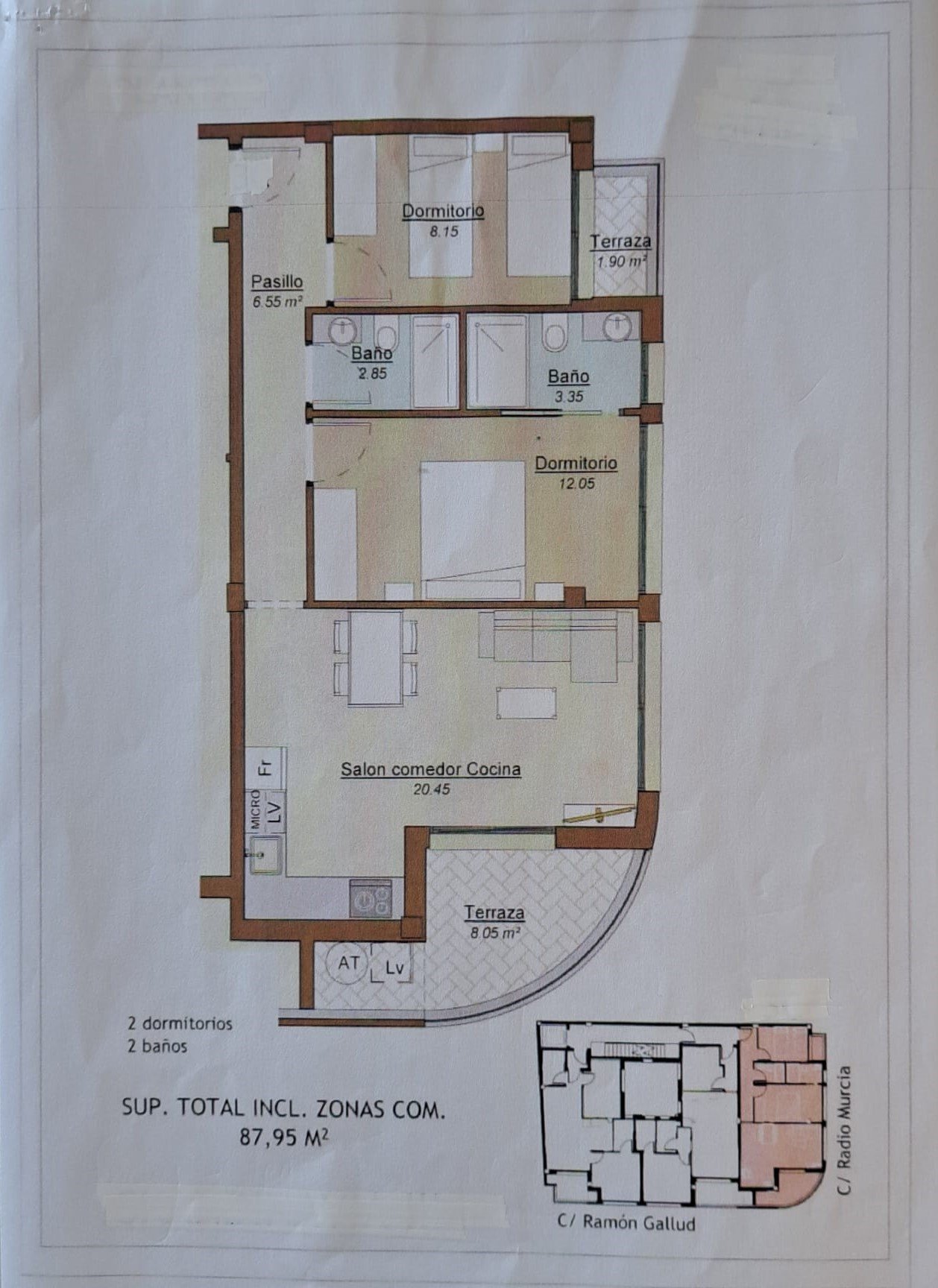 For sale - 2 Bedroom 2 Bathroom Apartment in Torrevieja - Costa Blanca  - Alicante