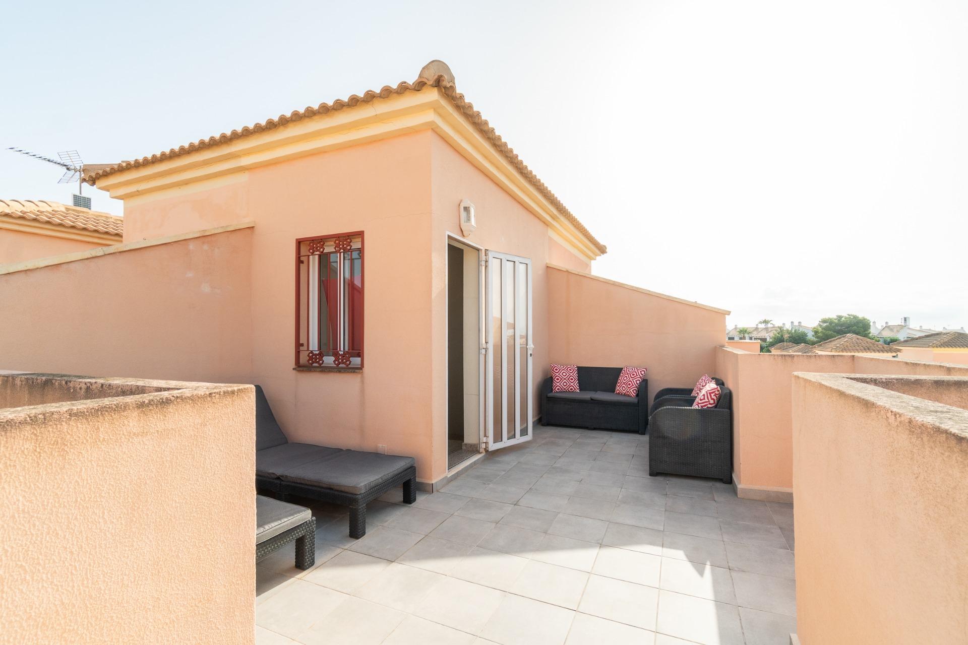 For sale - 3 Bedroom 2 Bathroom Terraced house in Orihuela Costa - Playa Flamenca  - Alicante