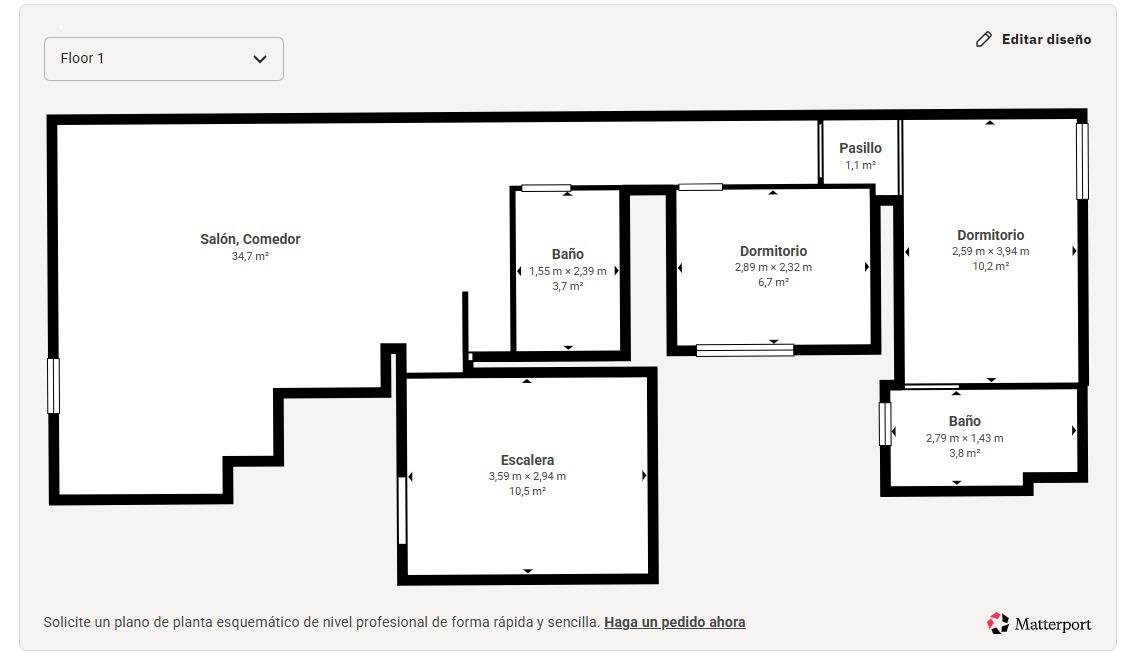 For sale - 2 Bedroom 2 Bathroom Penthouse in Torrevieja - Playa Del Cura  - Alicante