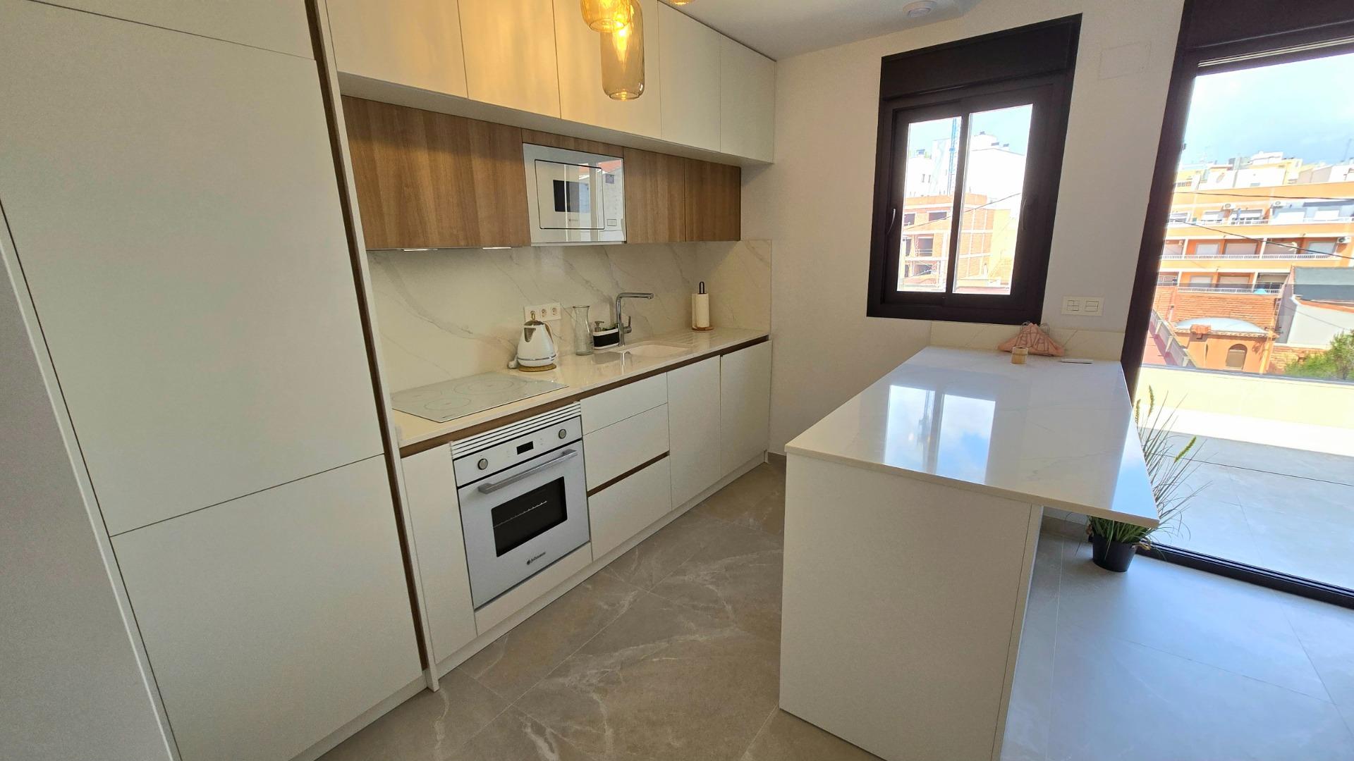 For sale - 2 Bedroom 2 Bathroom Penthouse in Torrevieja - Playa Del Cura  - Alicante