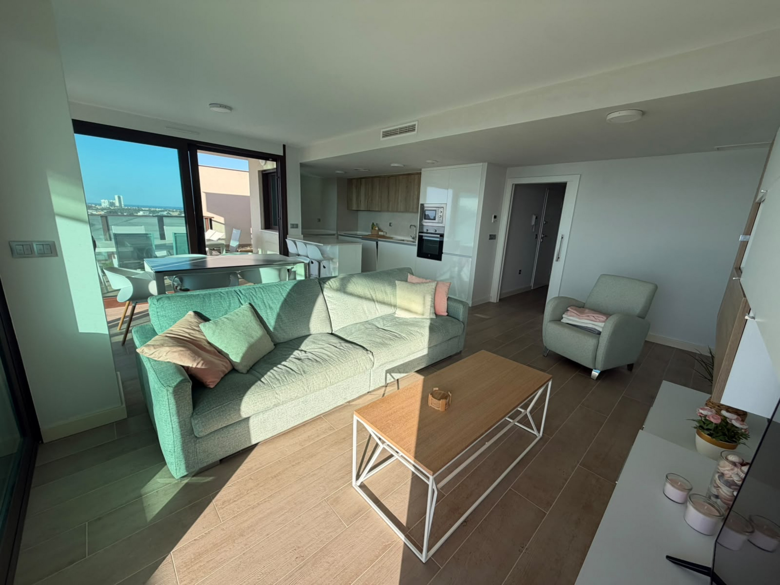 For sale - 3 Bedroom 2 Bathroom Penthouse in Playa Honda - Costa Calida  - Murcia