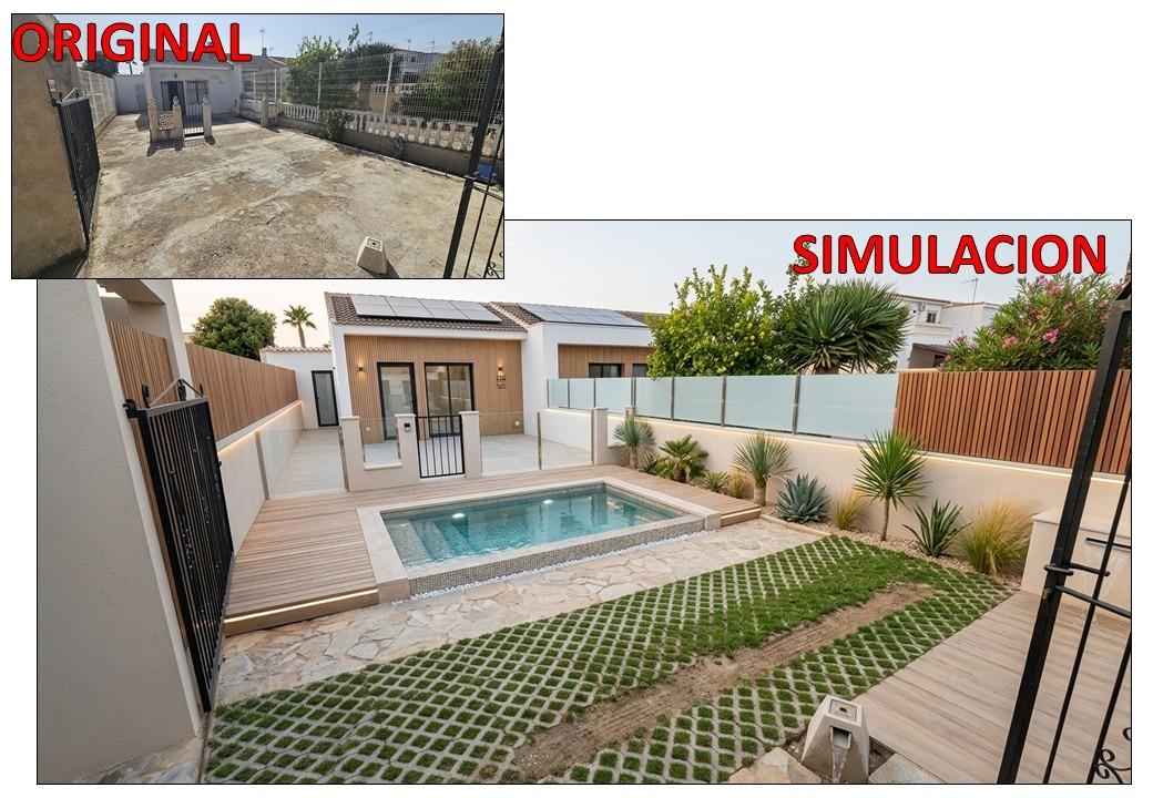 For sale - 2 Bedroom 1 Bathroom Town House in Torrevieja - Torreta Florida  - Alicante