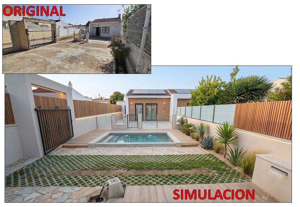 For sale - 2 Bedroom 1 Bathroom Town House in Torrevieja - Torreta Florida  - Alicante