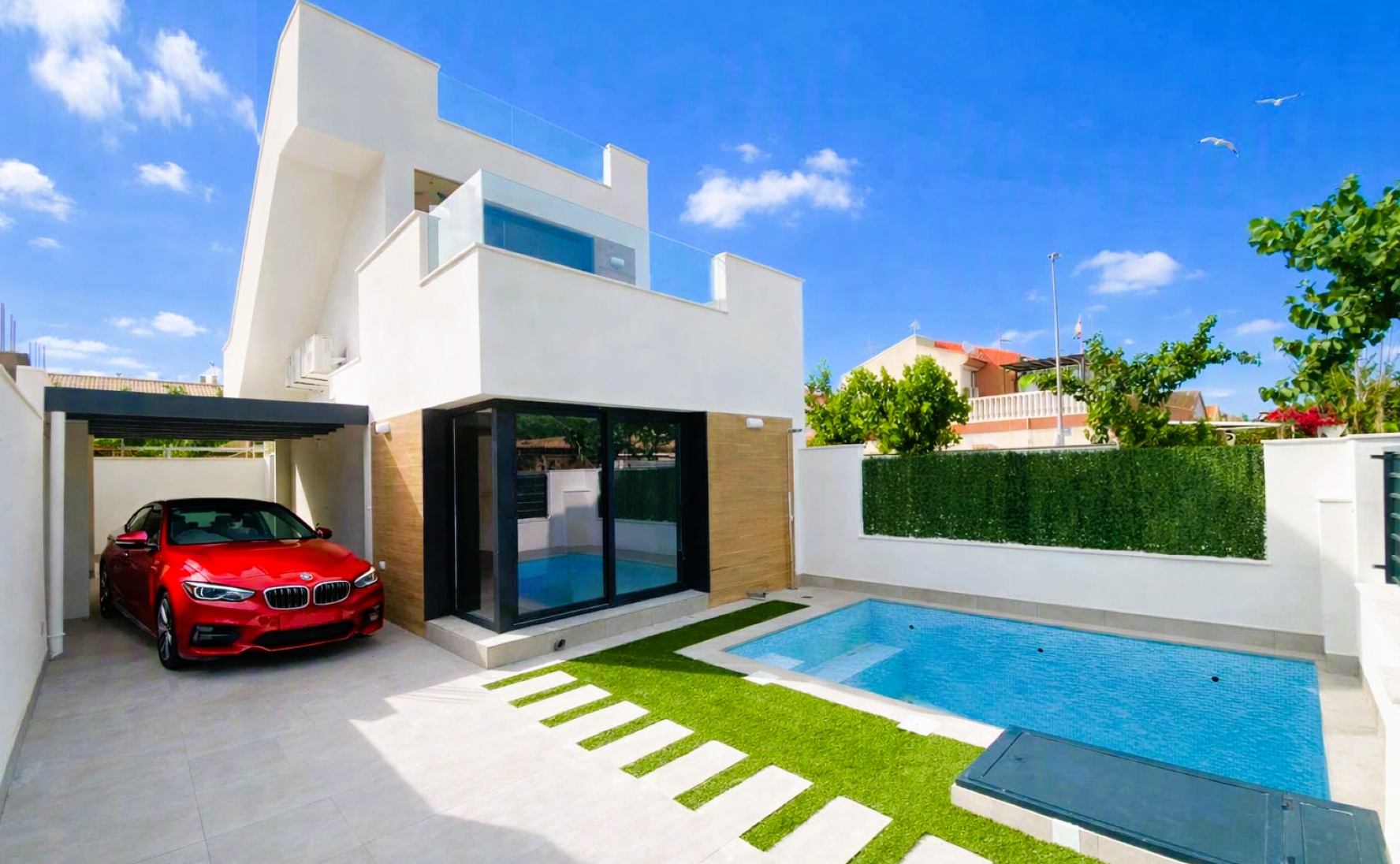 New Build - 3 Bedroom 2 Bathroom Villa in Los Alcazares - La Concha  - Murcia