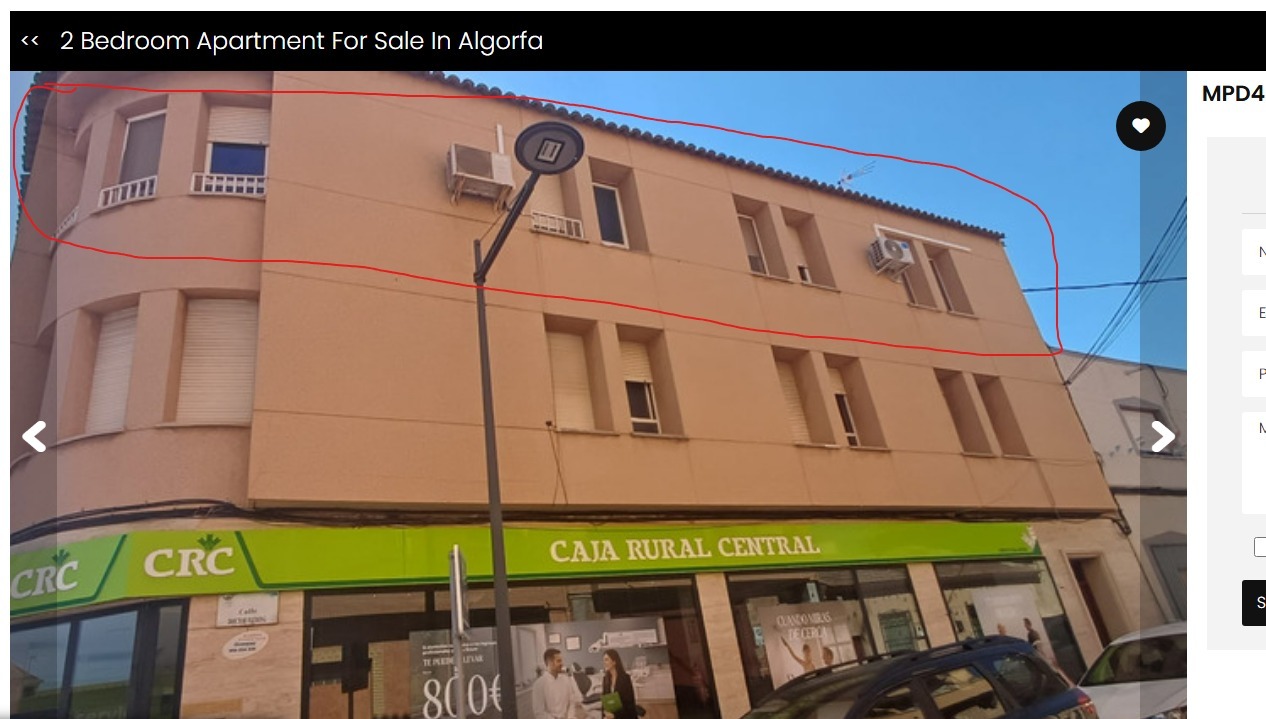 For sale - 2 Bedroom 1 Bathroom Apartment in Algorfa - Inland  - Alicante